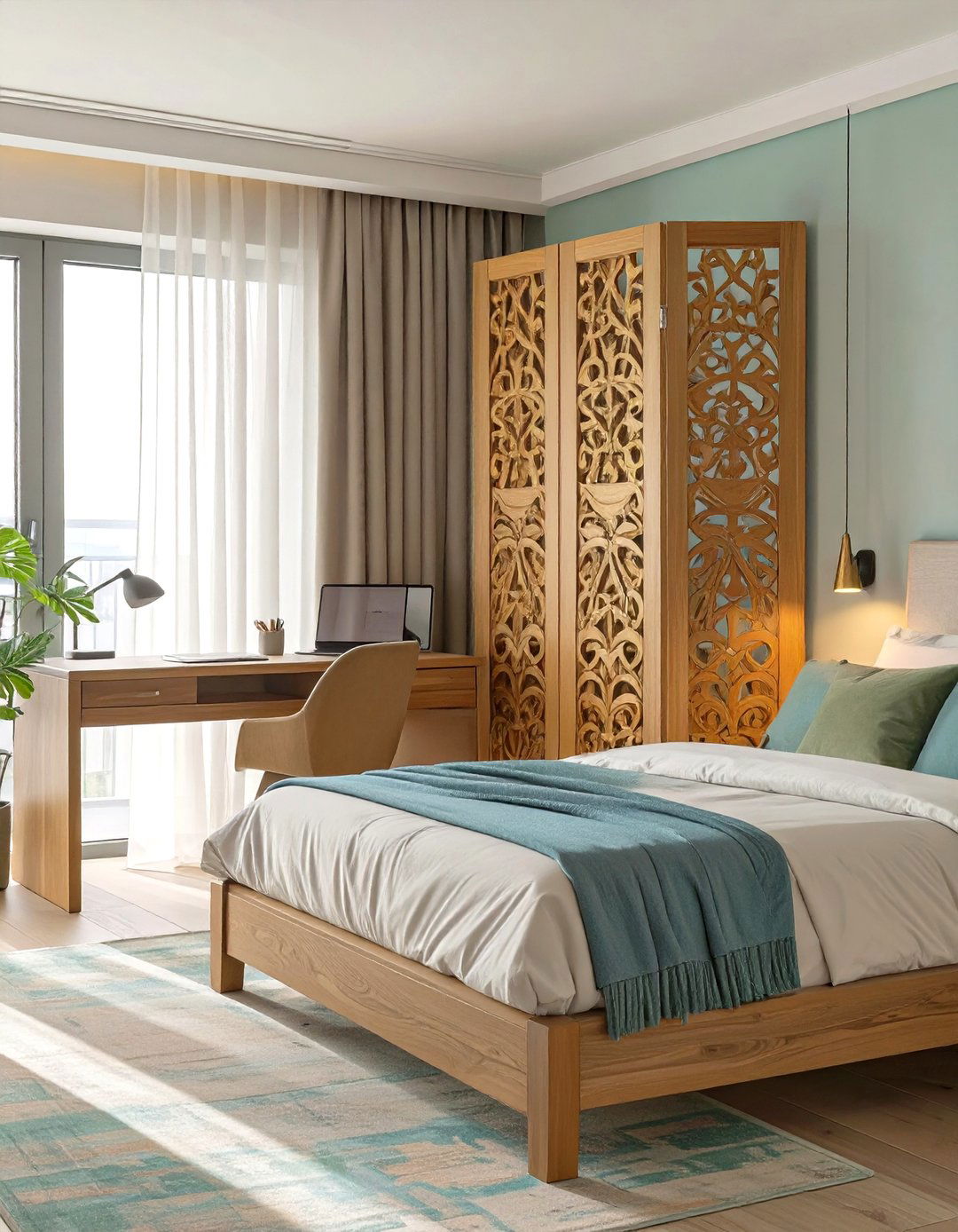 The Room Divider Screen Office Bedroom - 30 office bedroom ideas