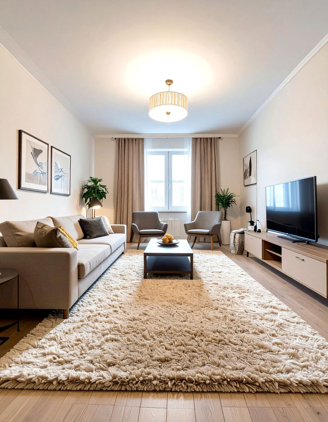 The Room Within A Room Concept - 30 narrow living room ideas with tv