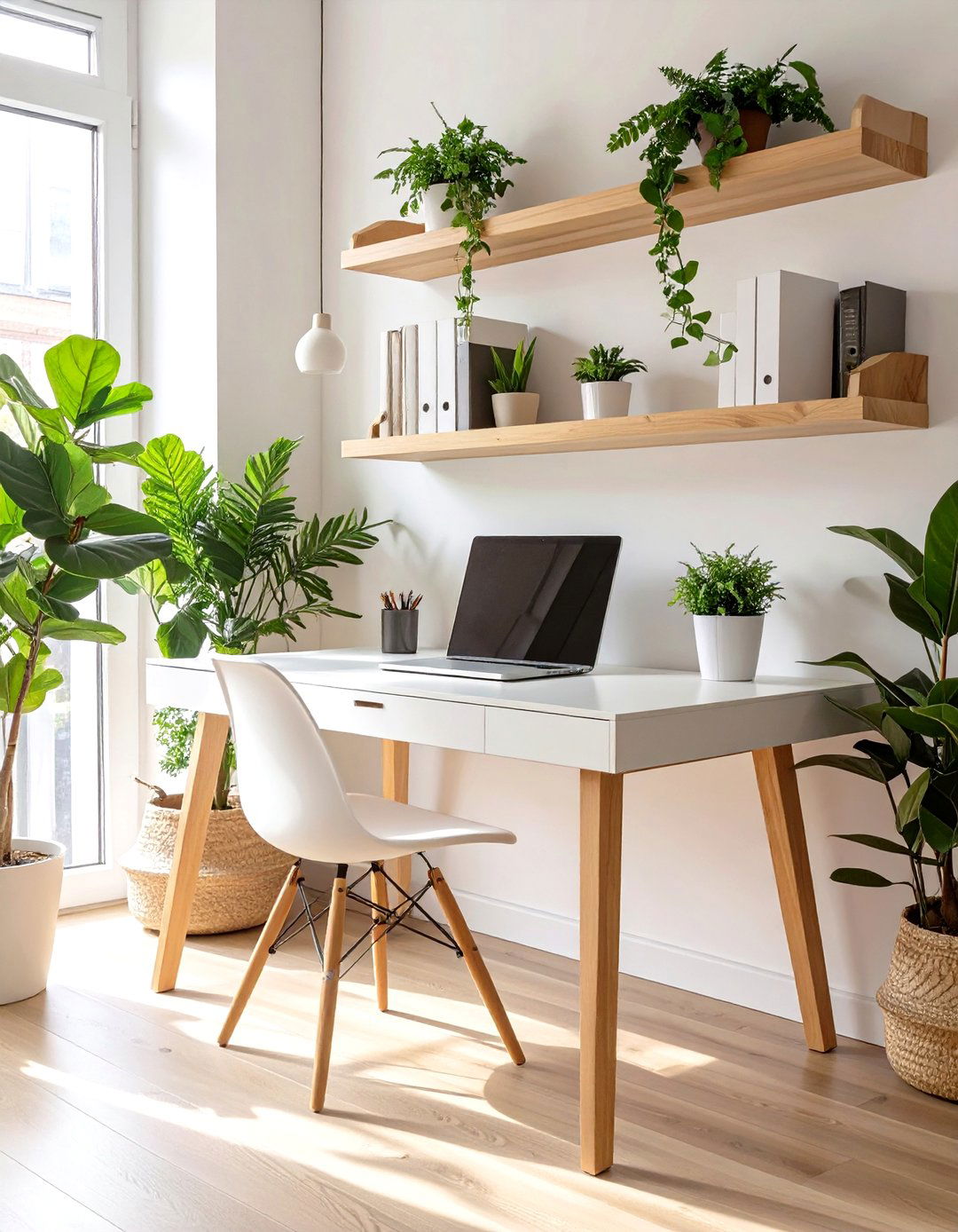 The Round Table Small Office - 30 modern office design ideas for small spaces