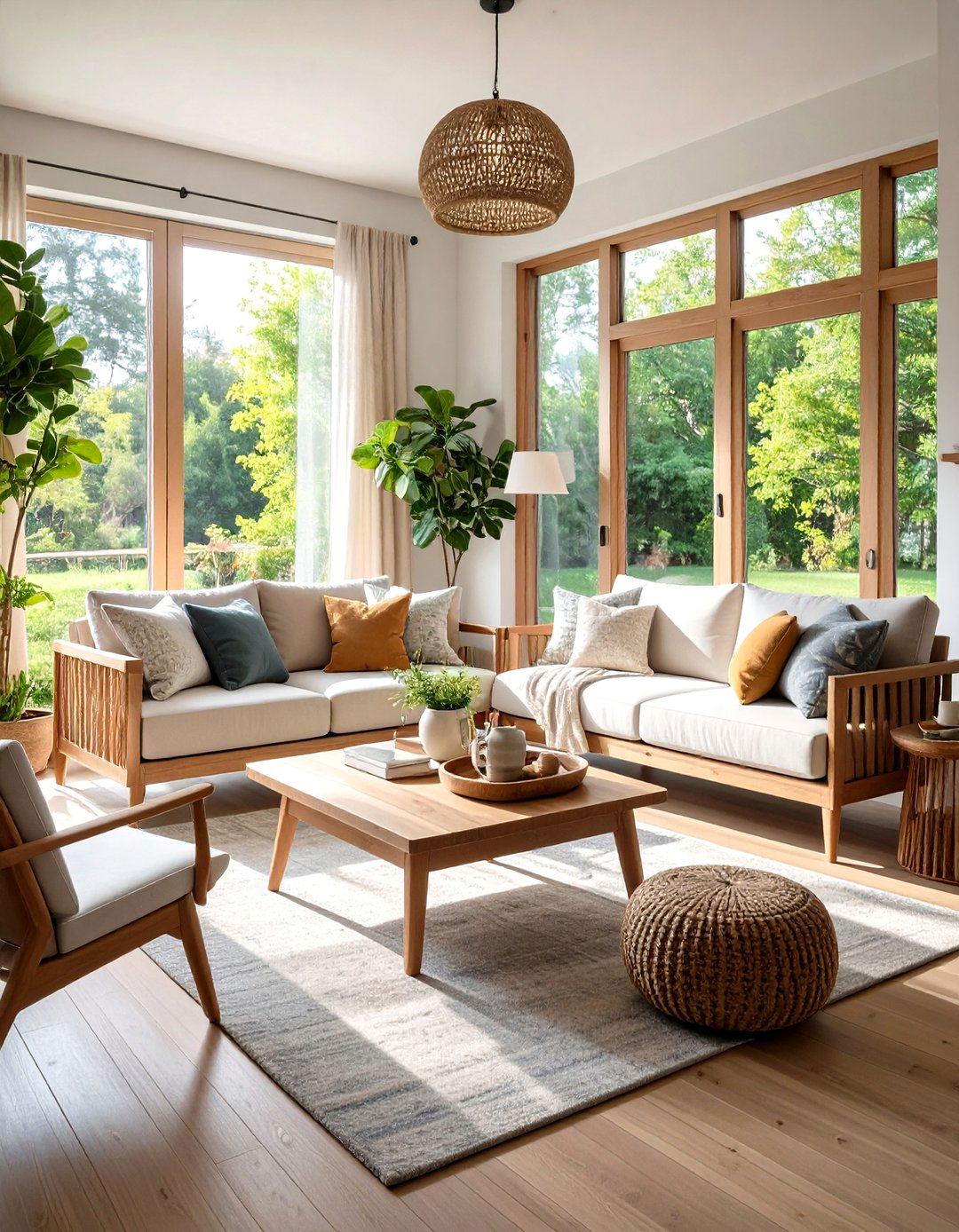 The Round The Room Seating Concept - 30 decorating ideas for small living room