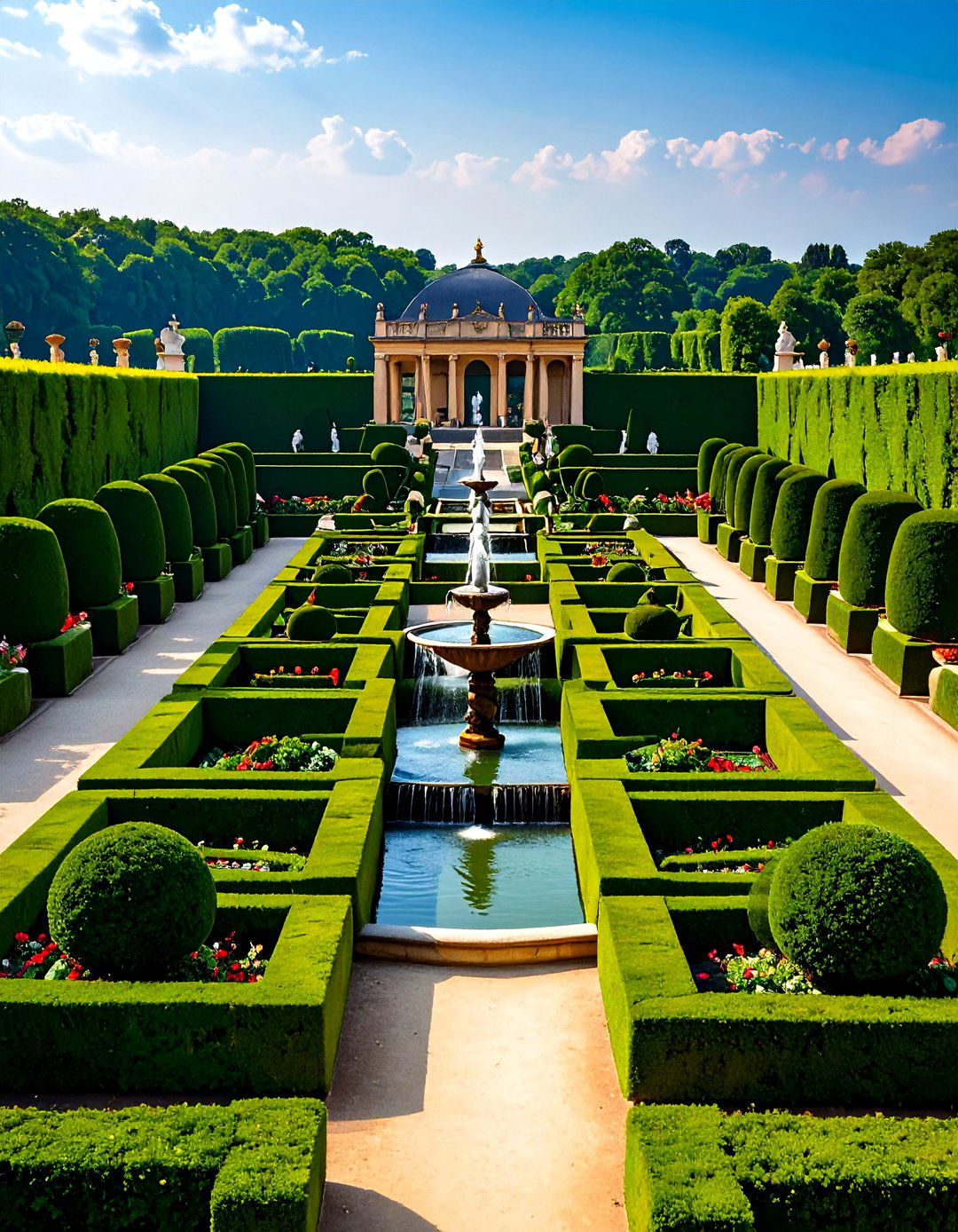 The Royal Palace Formal Gardens - 30 lego ideas botanical garden