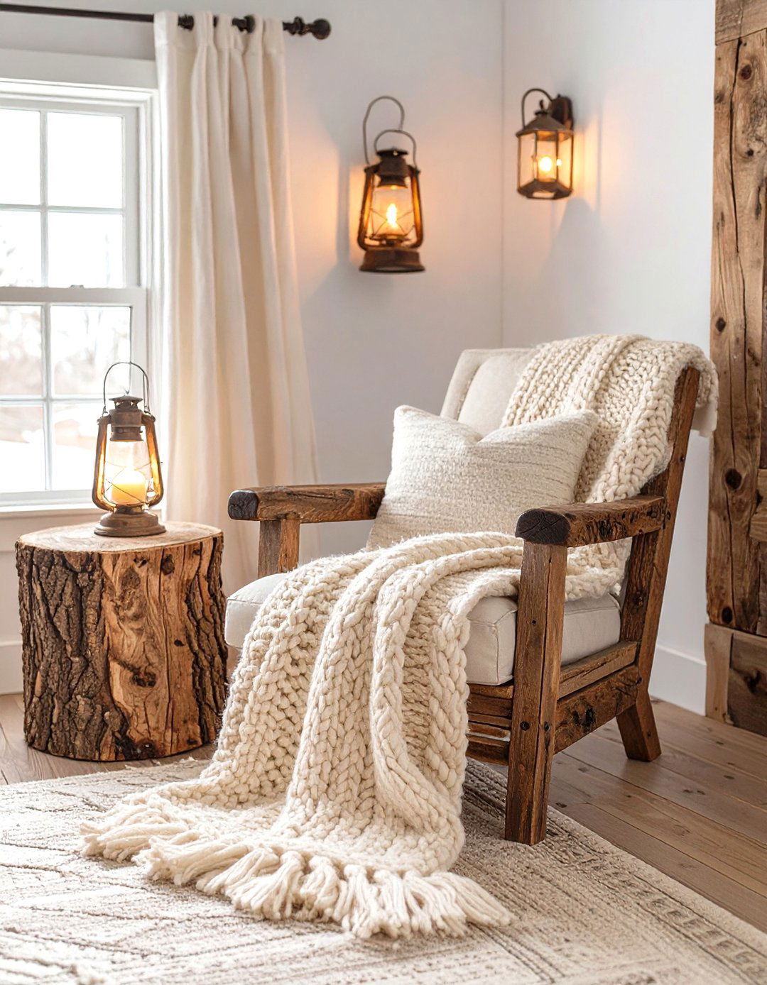 The Rustic Bedroom Hideaway - 30 bedroom seating ideas