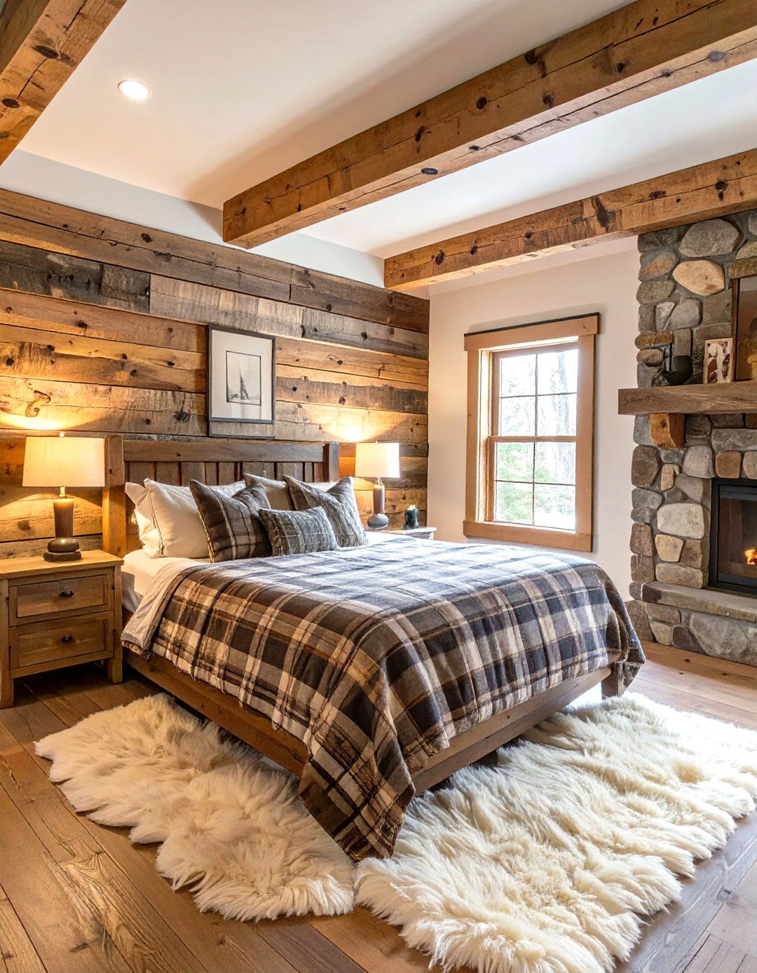 The Rustic Cabin Bedroom - 30 masculine bedroom ideas