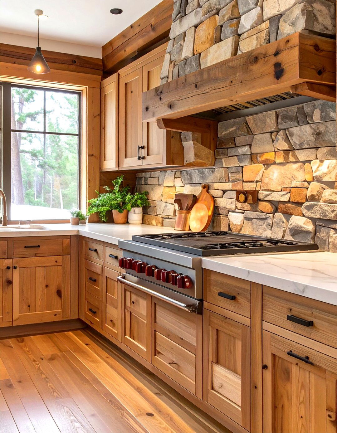 The Rustic Cabin Kitchen - 30 beautiful kitchen designs