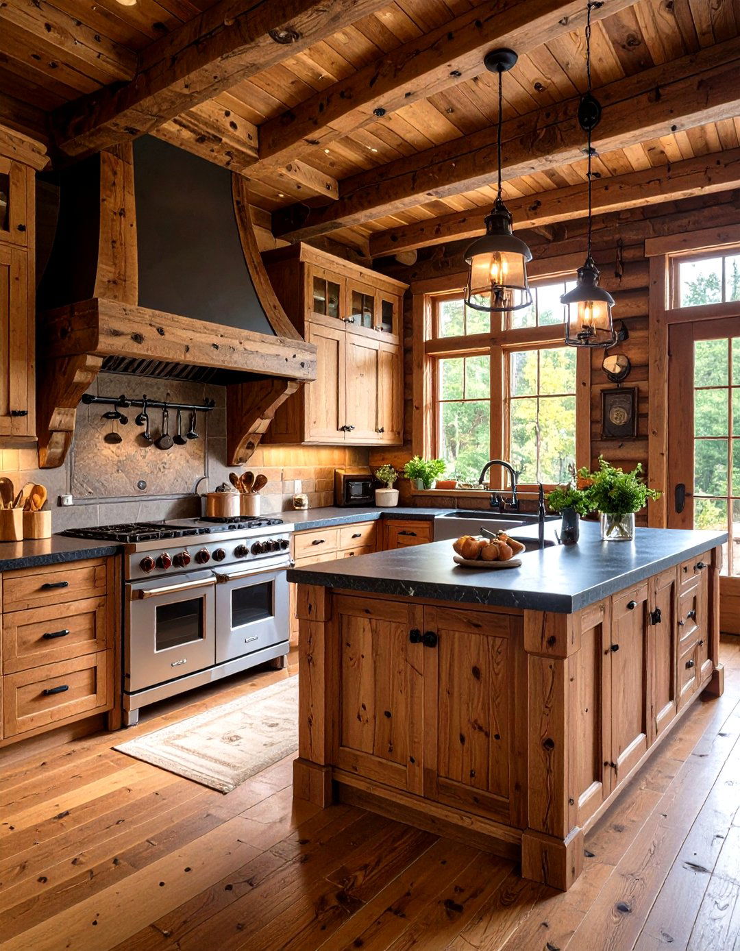 The Rustic Cabin Kitchen - 30 ikea kitchen ideas
