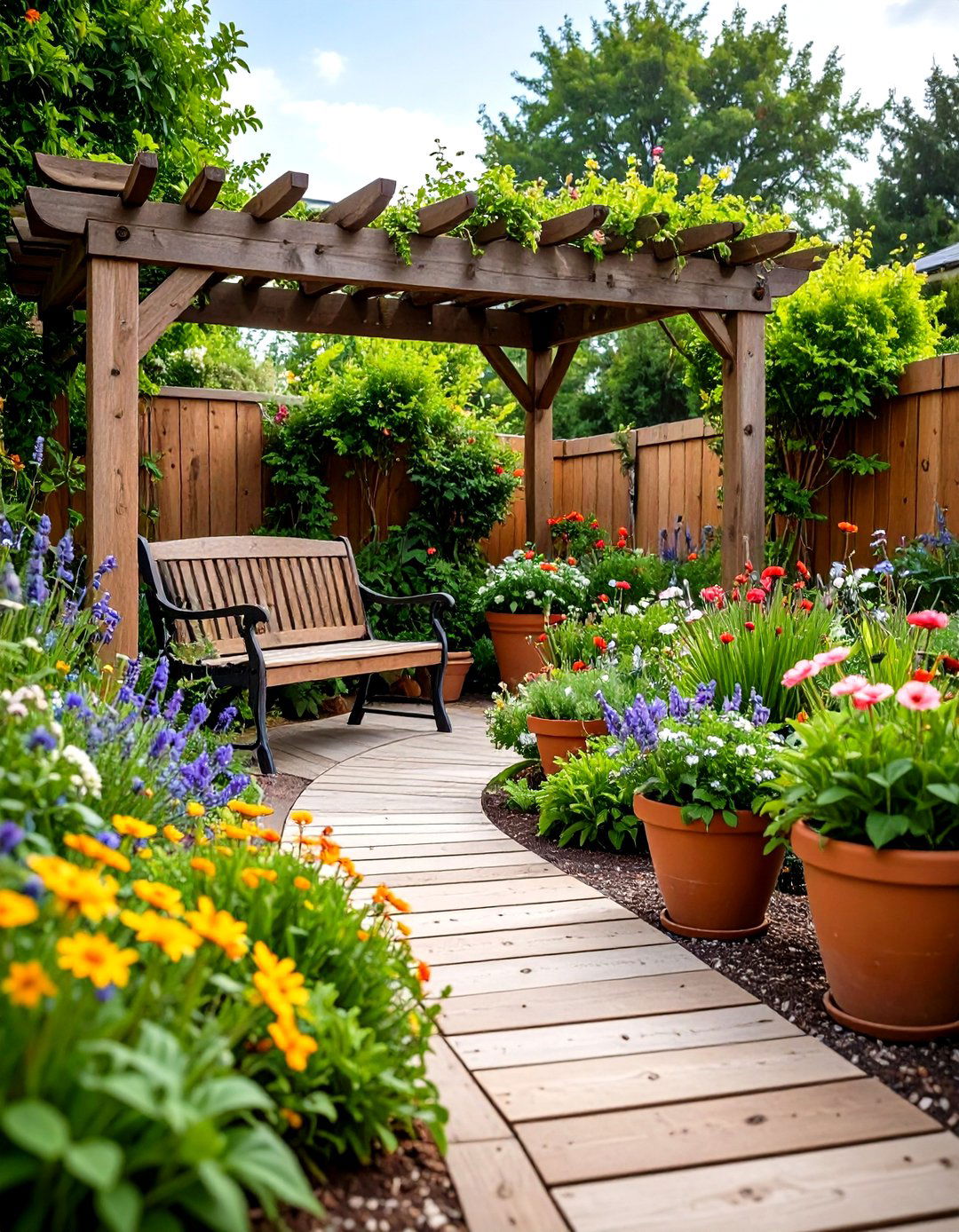 The Rustic Cottage Garden Retreat - 30 diy backyard ideas