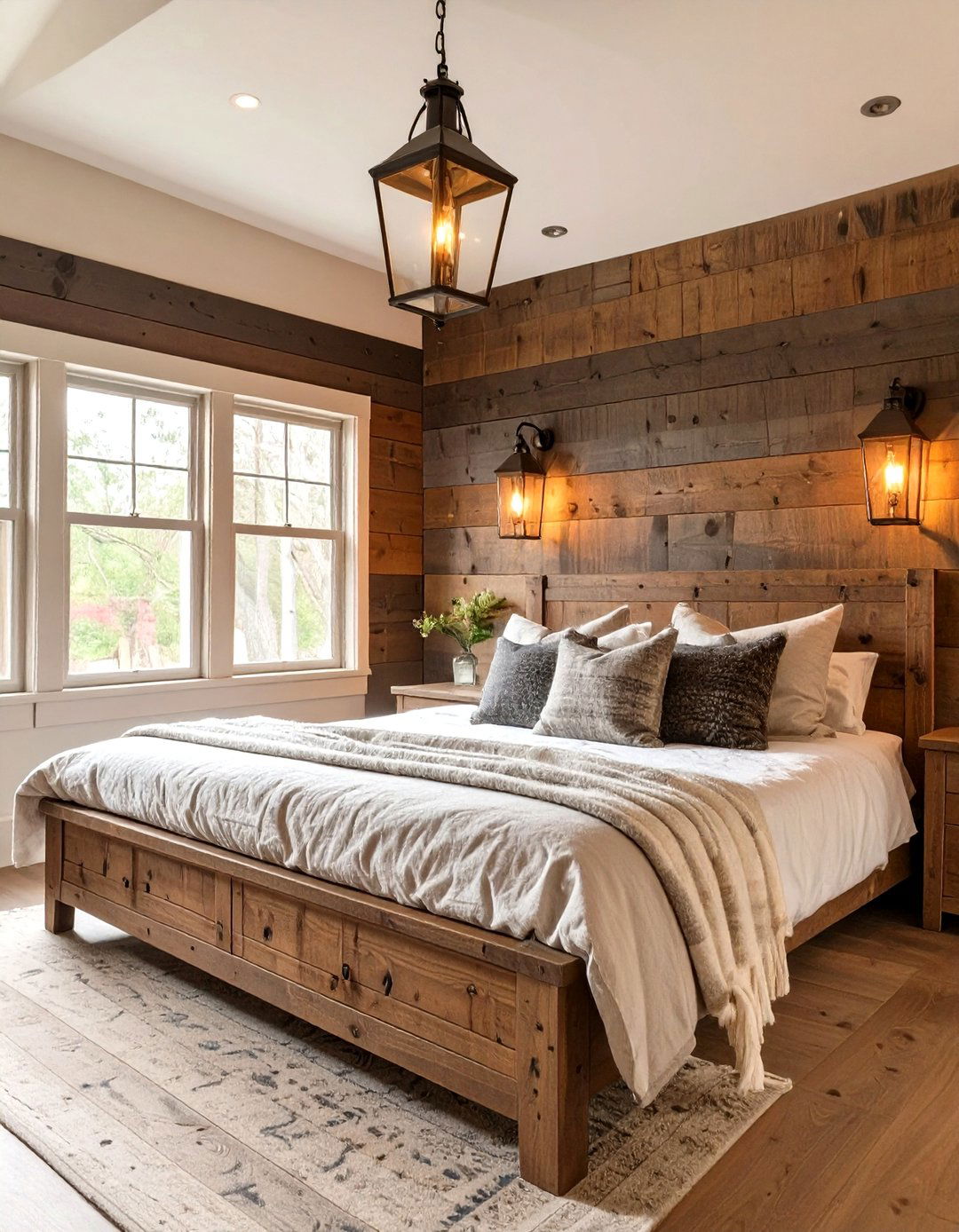 The Rustic Dark Bedroom Charm - 30 dark bedroom ideas