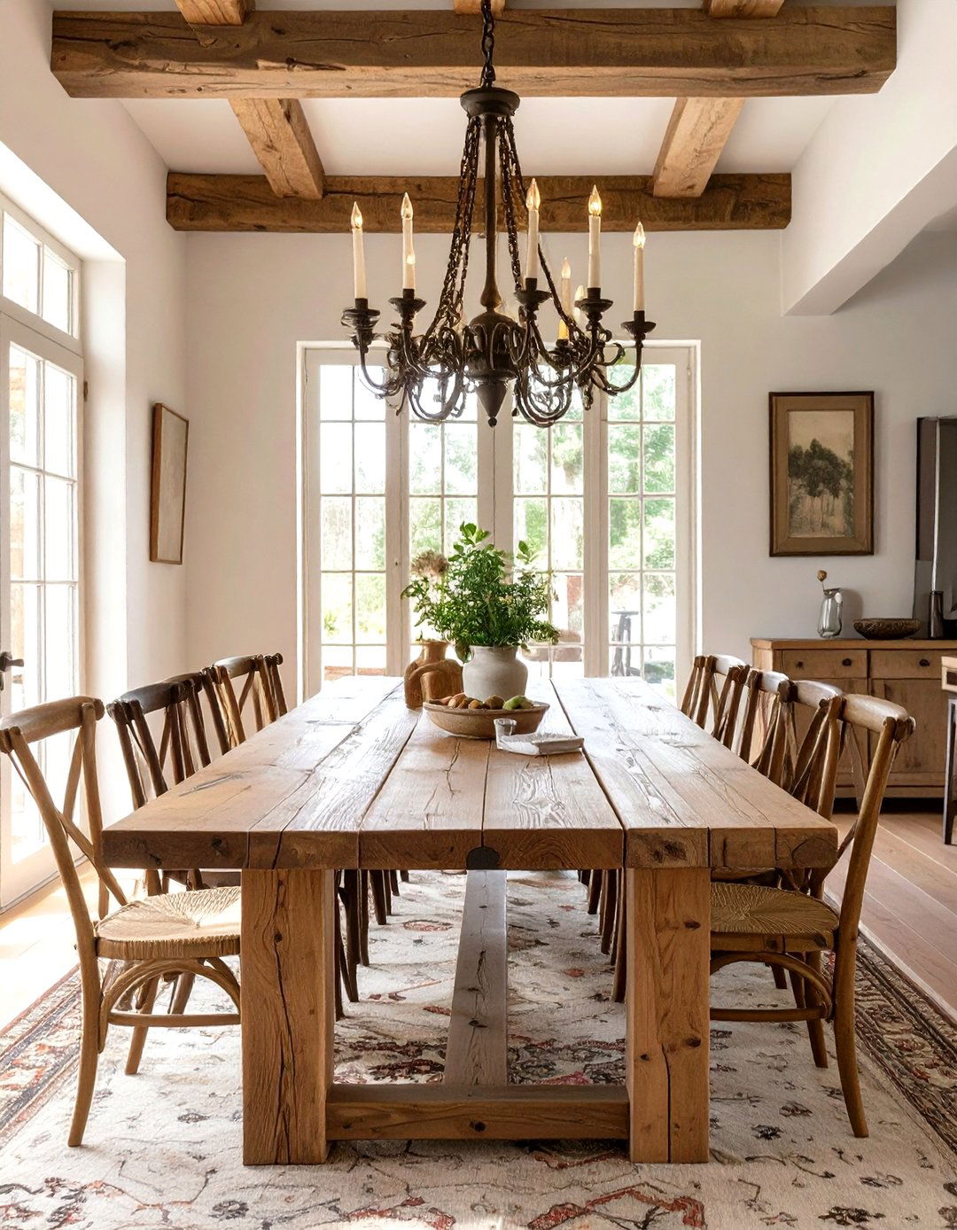 The Rustic Dining Room for Gatherings - 30 ikea interior design ideas