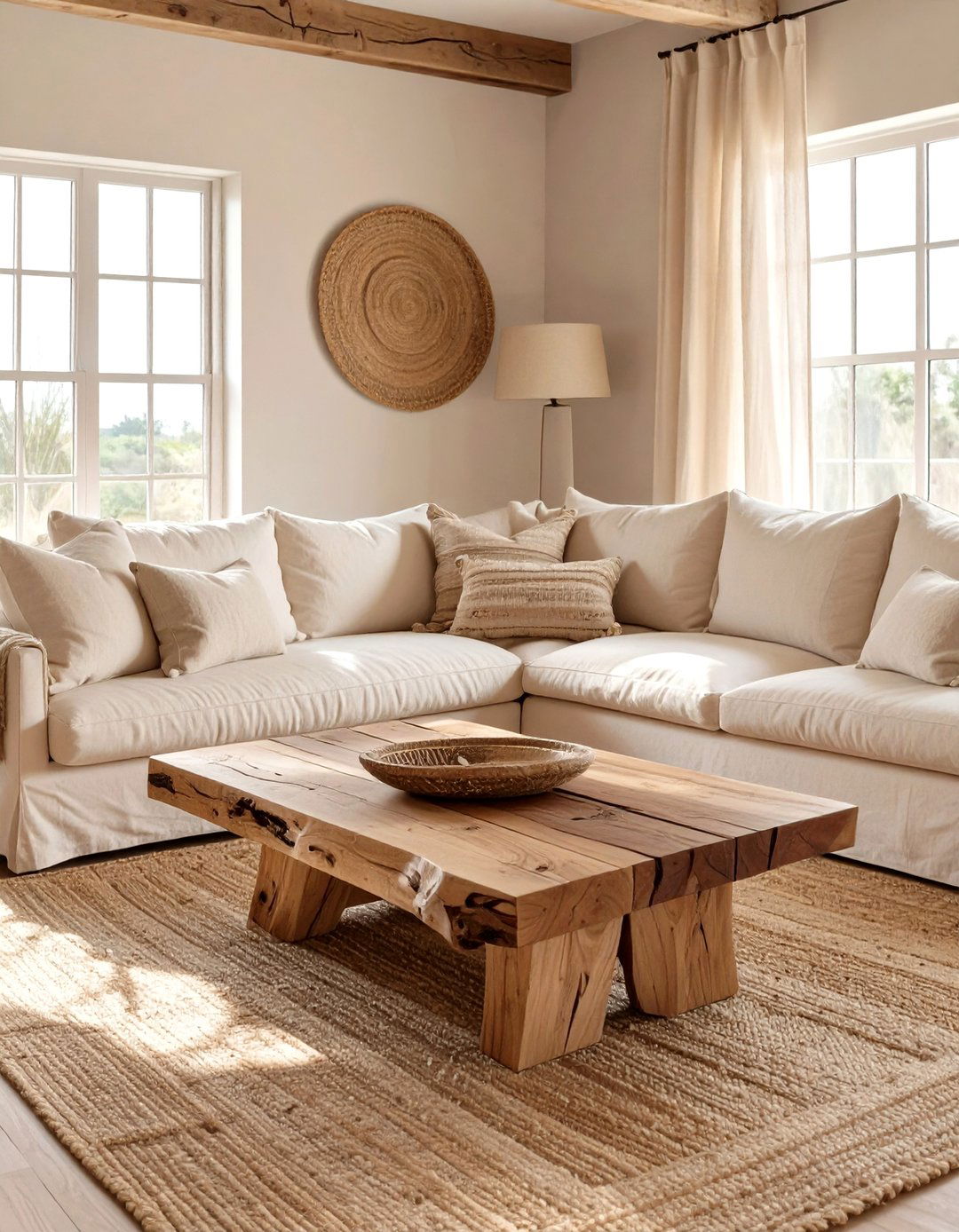 The Rustic Driftwood Inspired Living Room - 30 coastal interior design ideas