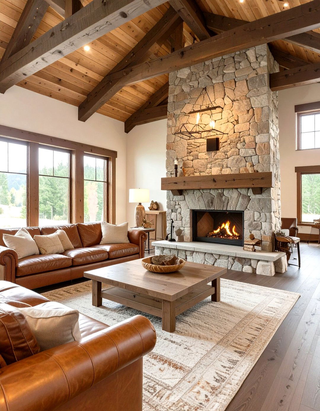 30 Grand High Ceiling Living Room Ideas and Decor Tips - We Love Home Blog
