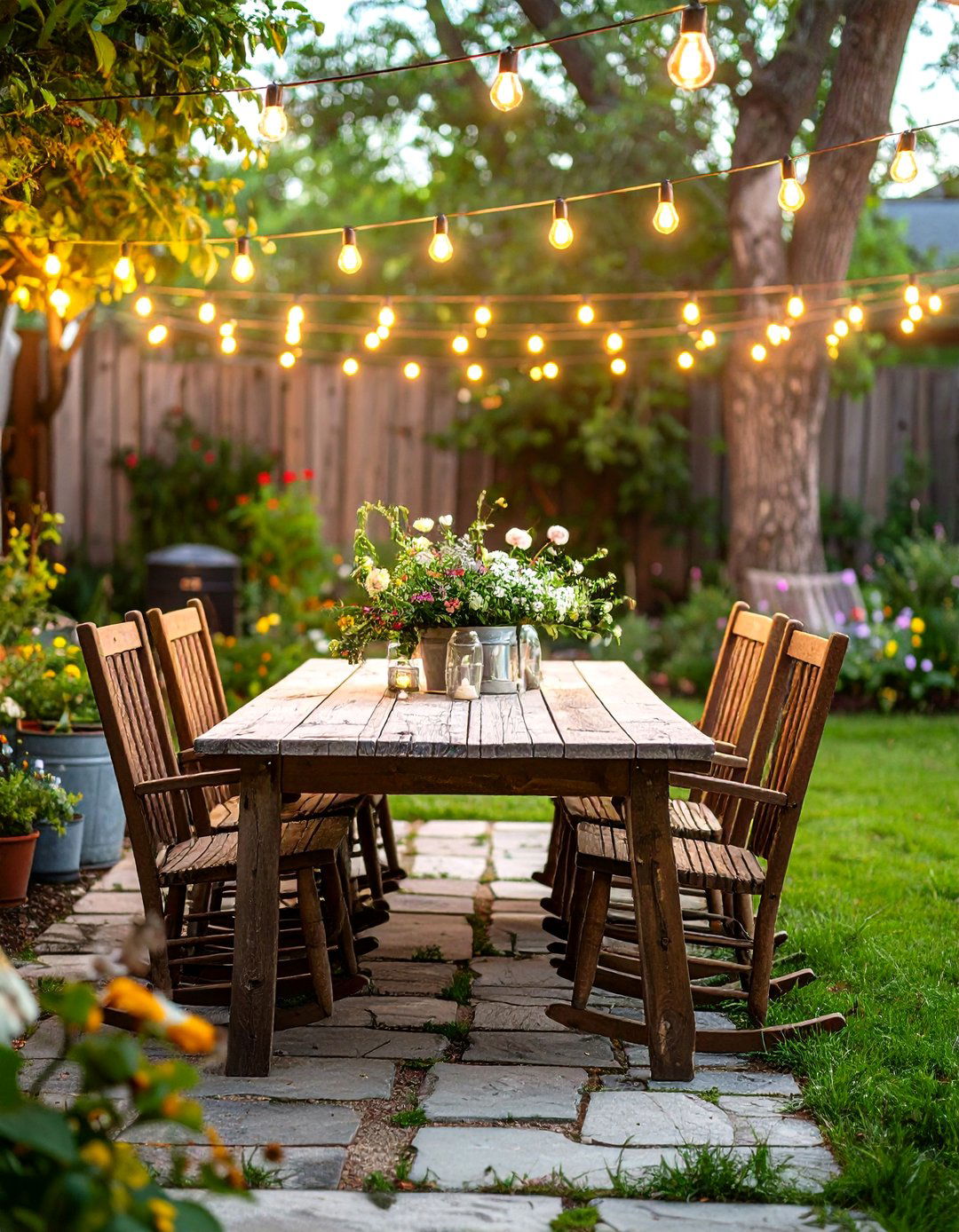 The Rustic Farmhouse Backyard Retreat - 30 backyard decor ideas
