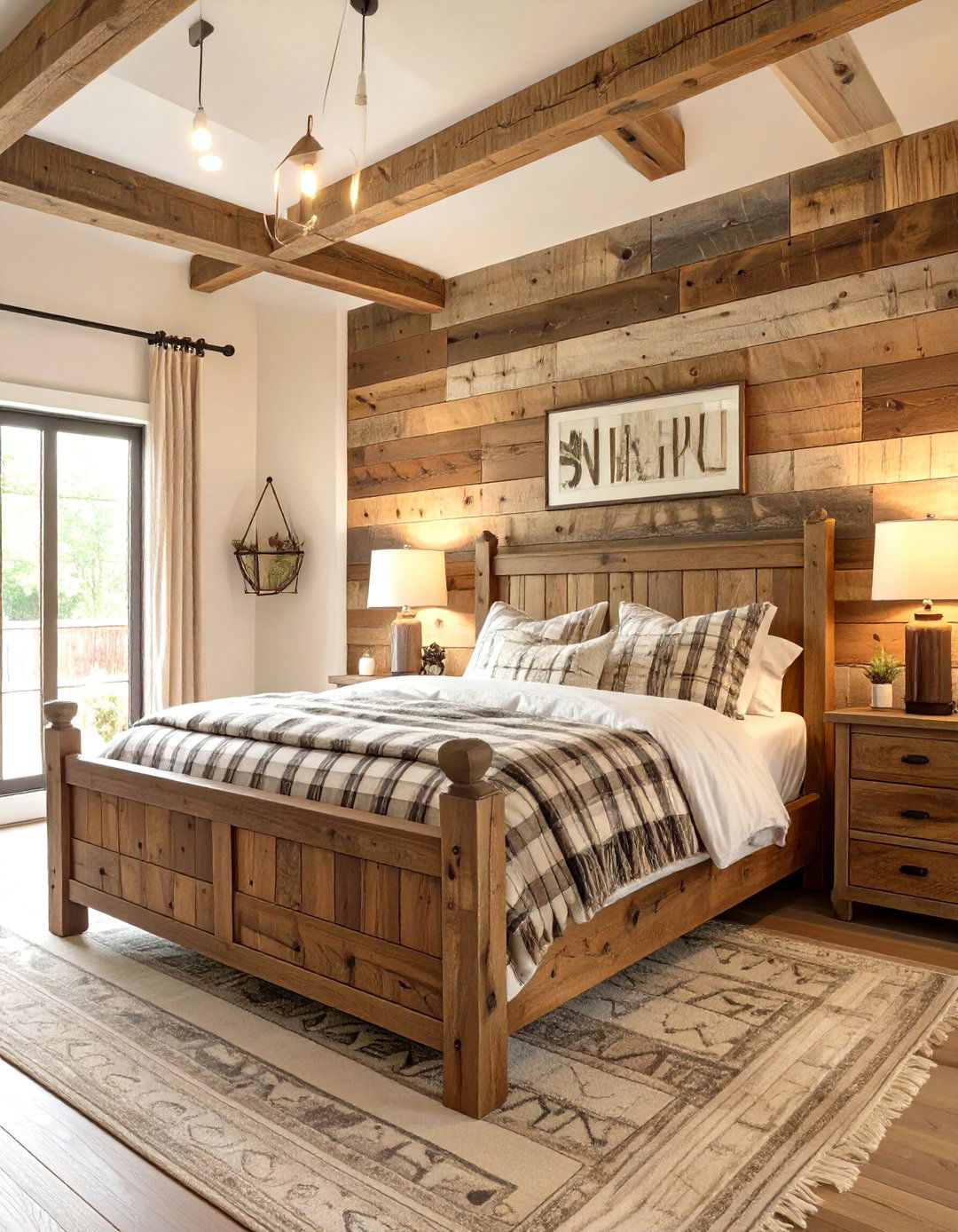 The Rustic Farmhouse Bedroom - 30 master bedroom inspo ideas