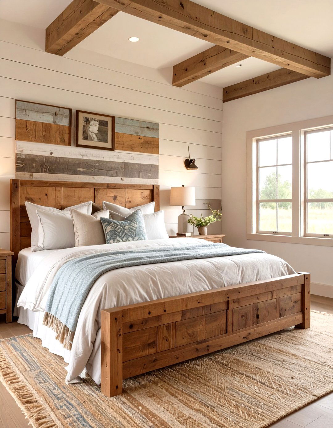 The Rustic Farmhouse Bedroom - 30 master bedroom layout ideas