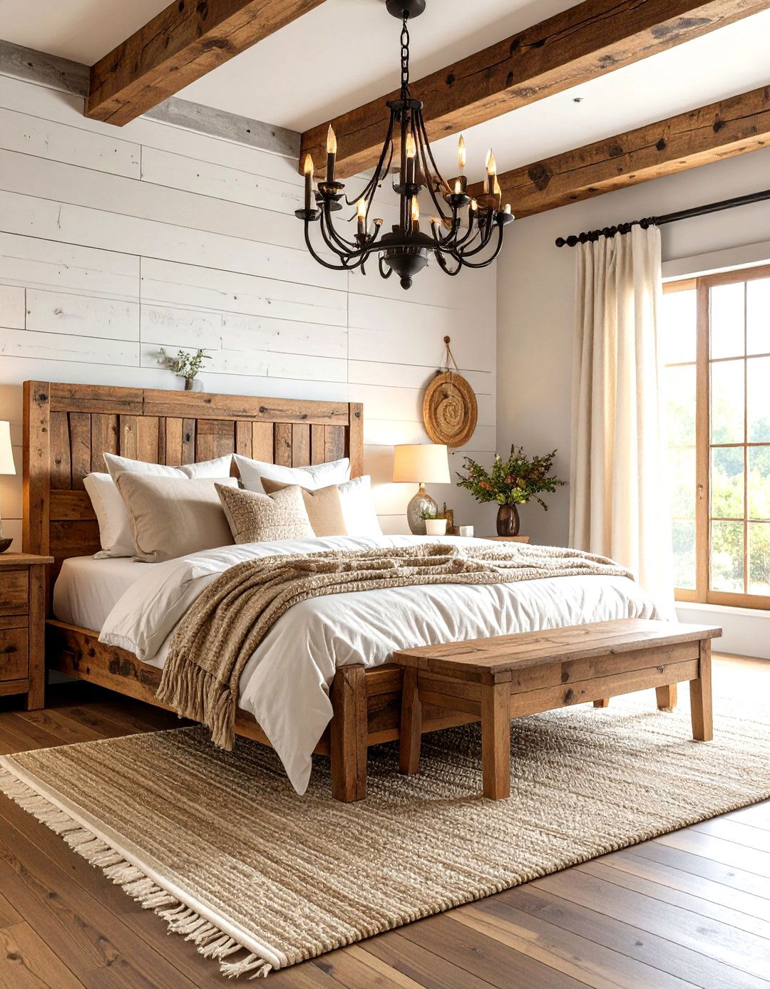 The Rustic Farmhouse Bedroom - 30 design bedroom ideas