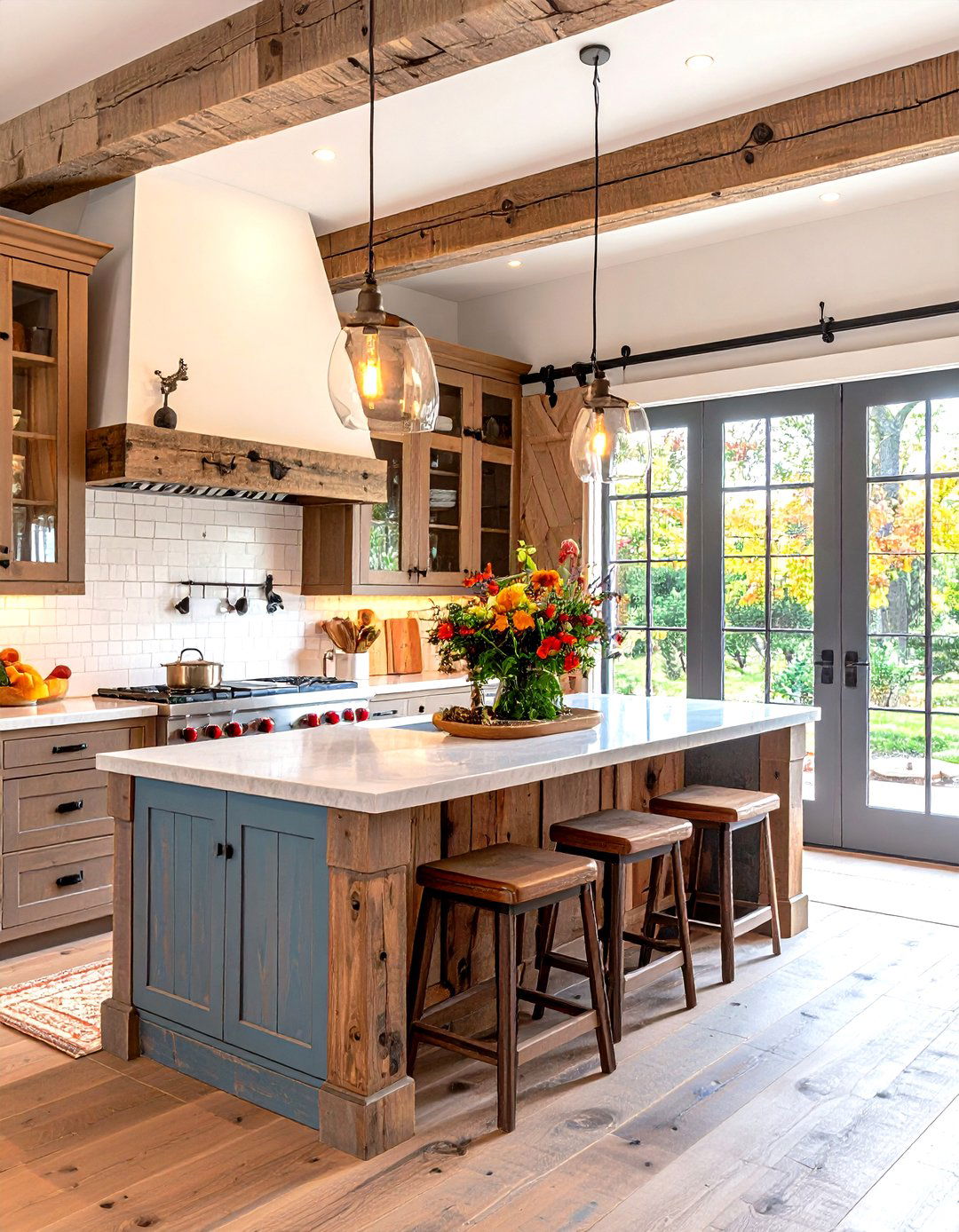 The Rustic Farmhouse Duplex Charm - 30 duplex house design ideas