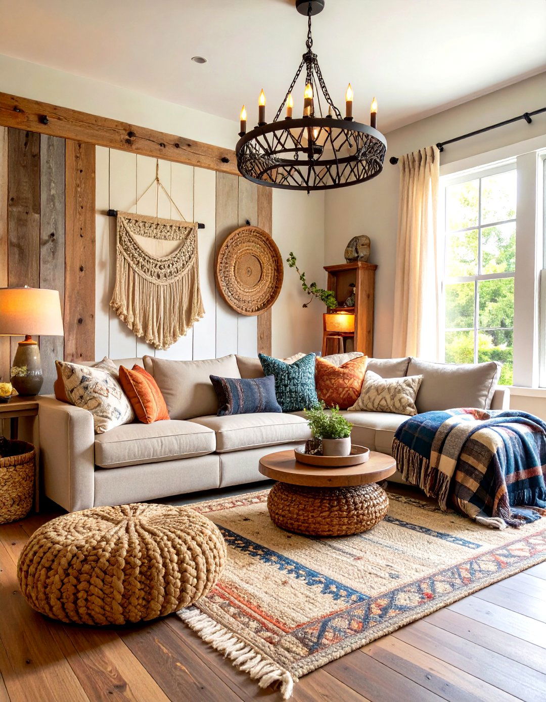 The Rustic Farmhouse Family Room Retreat - 30 family room decor ideas