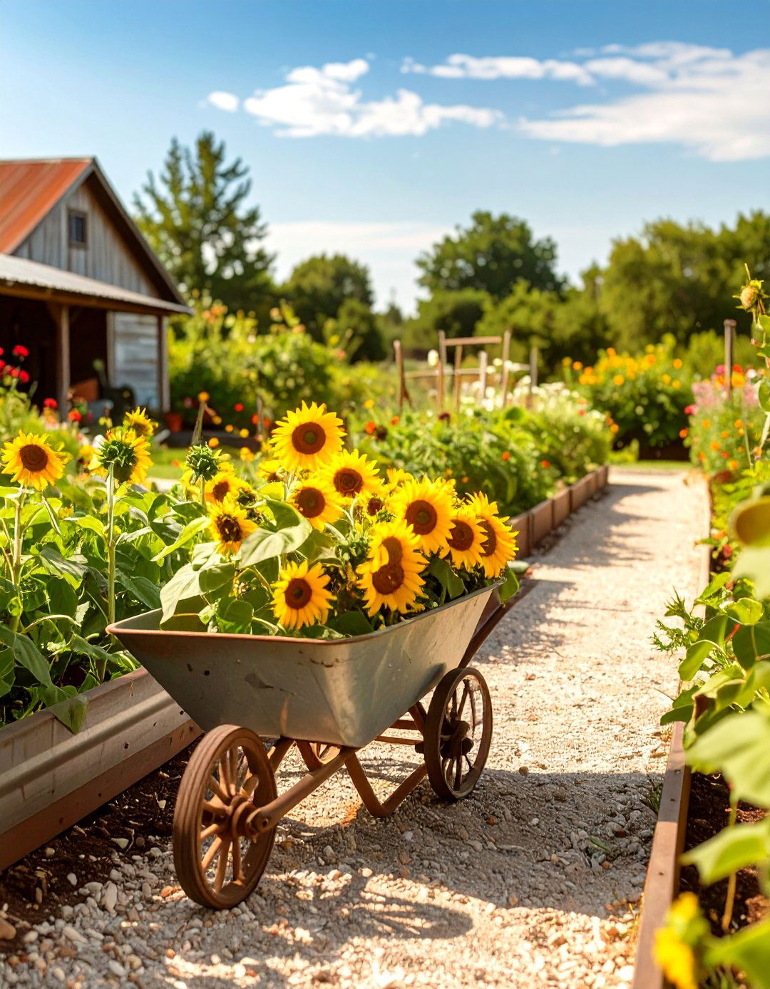 The Rustic Farmhouse Garden - 30 garden design software ideas