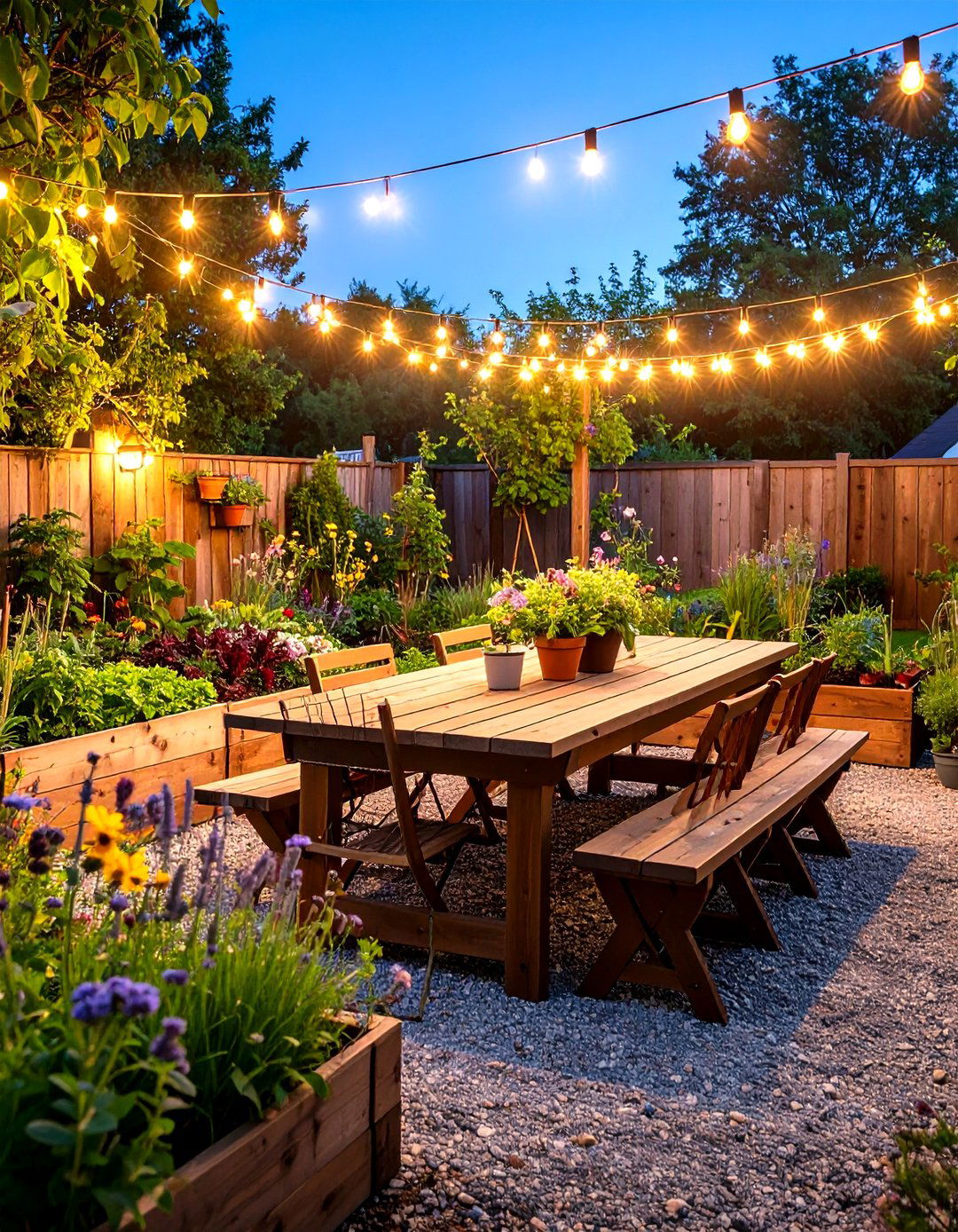 The Rustic Farmhouse Garden - 30 garden decor ideas