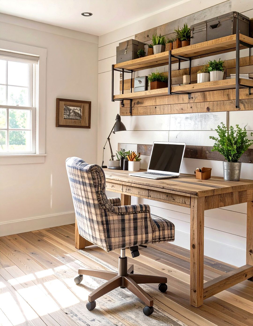 The Rustic Farmhouse Home Office - 30 home office decor ideas for her