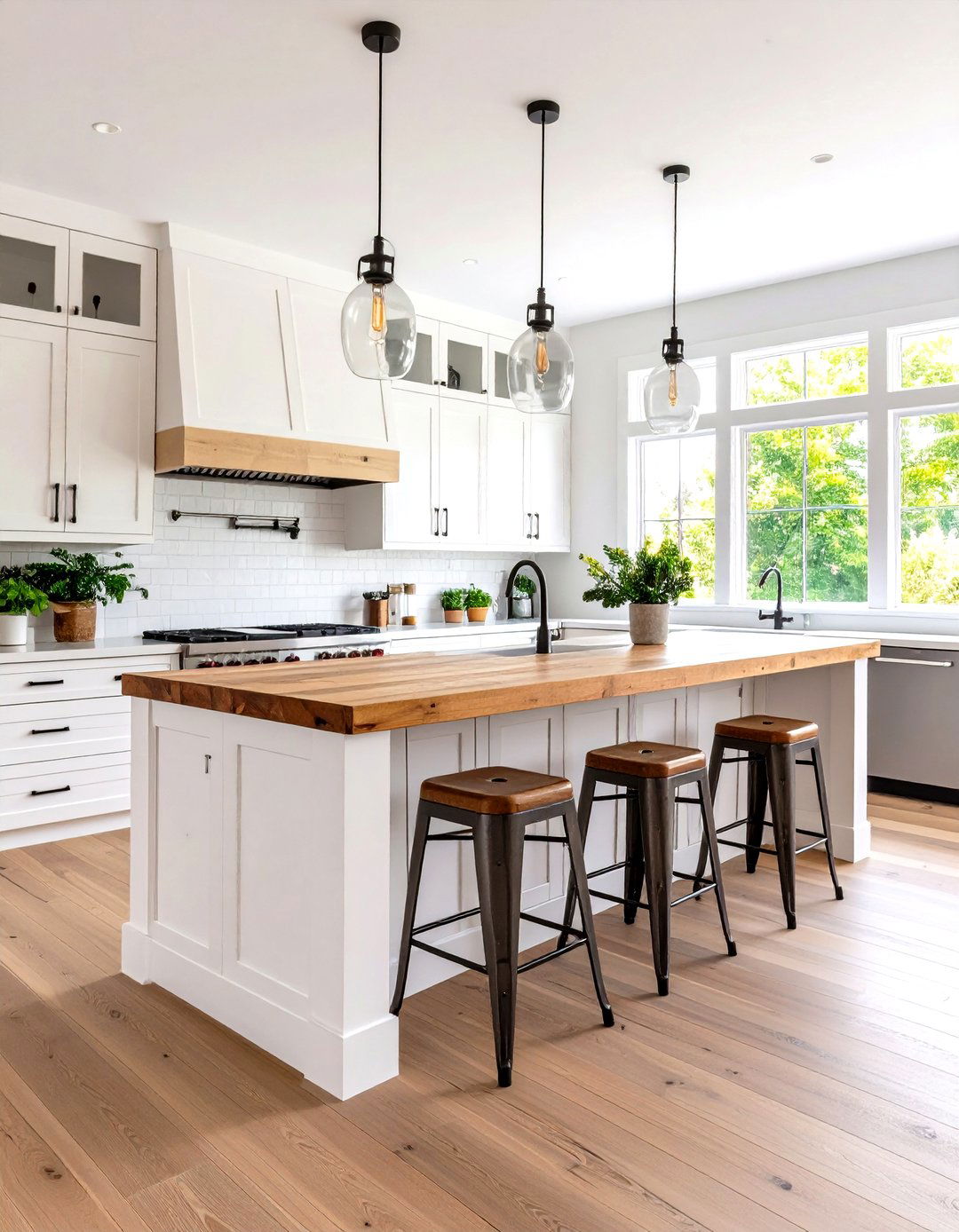 The Rustic Farmhouse Kitchen Bar - 30 kitchen bar ideas