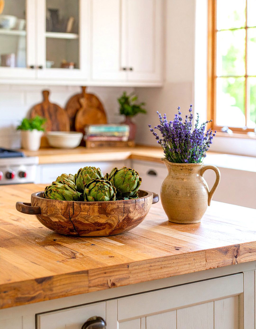 The Rustic Farmhouse Kitchen Island - 30 centerpiece kitchen island decor ideas