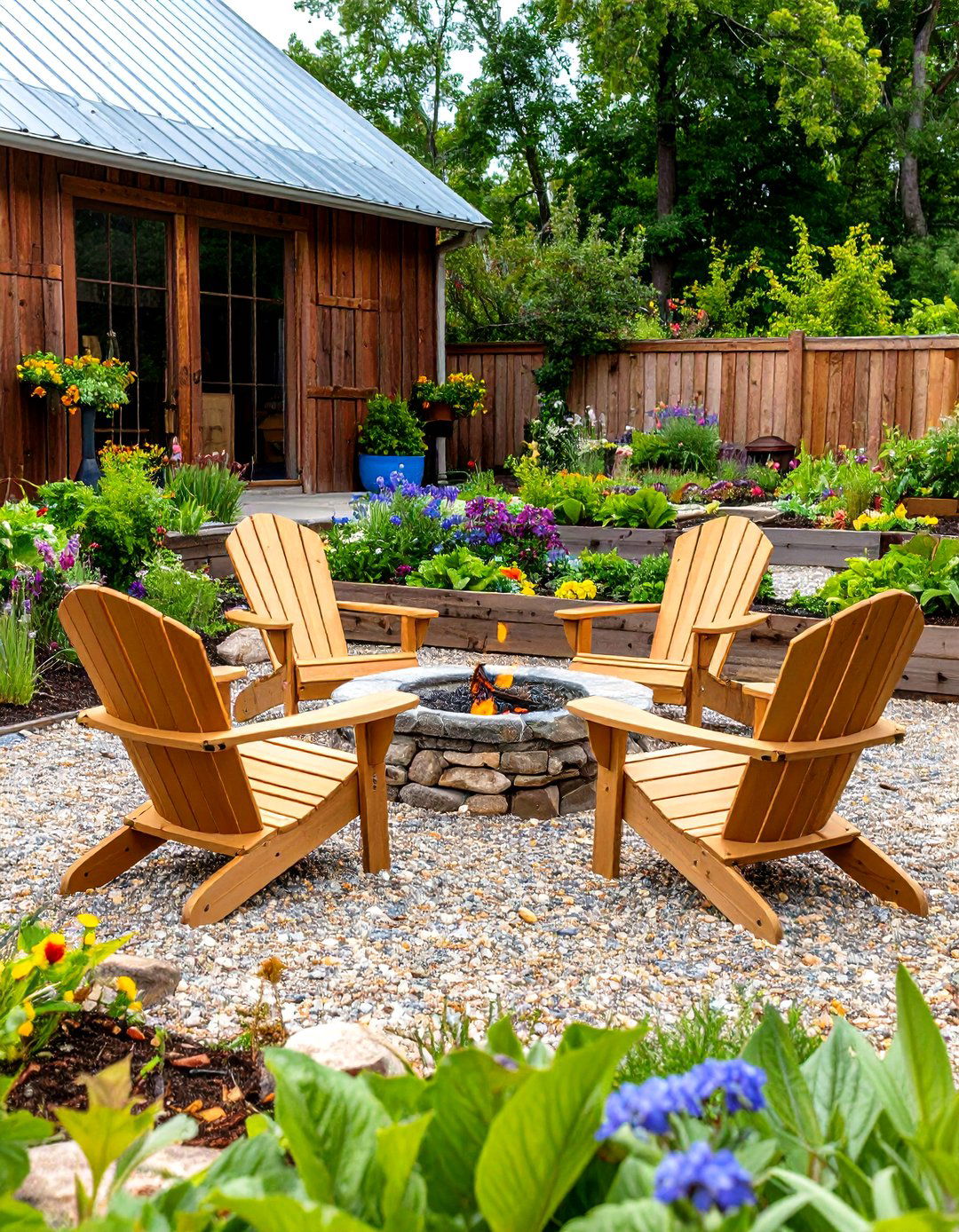 The Rustic Farmhouse Landscape Design - 30 landscape design online ideas