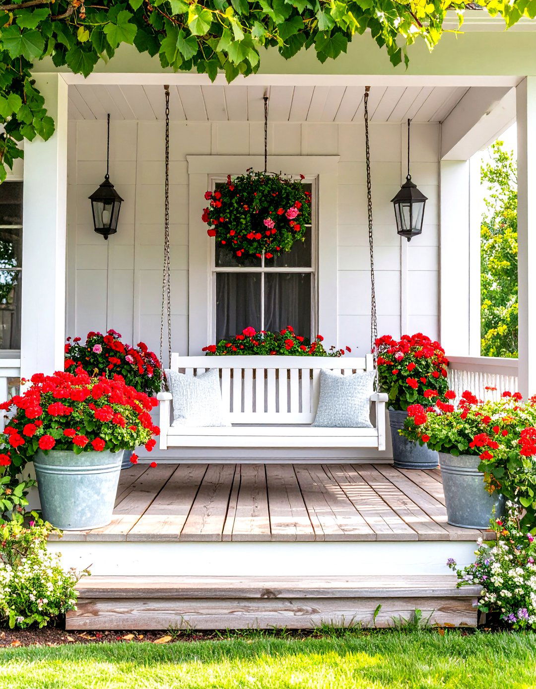 The Rustic Farmhouse Style Porch - 30 landscape design software free ideas