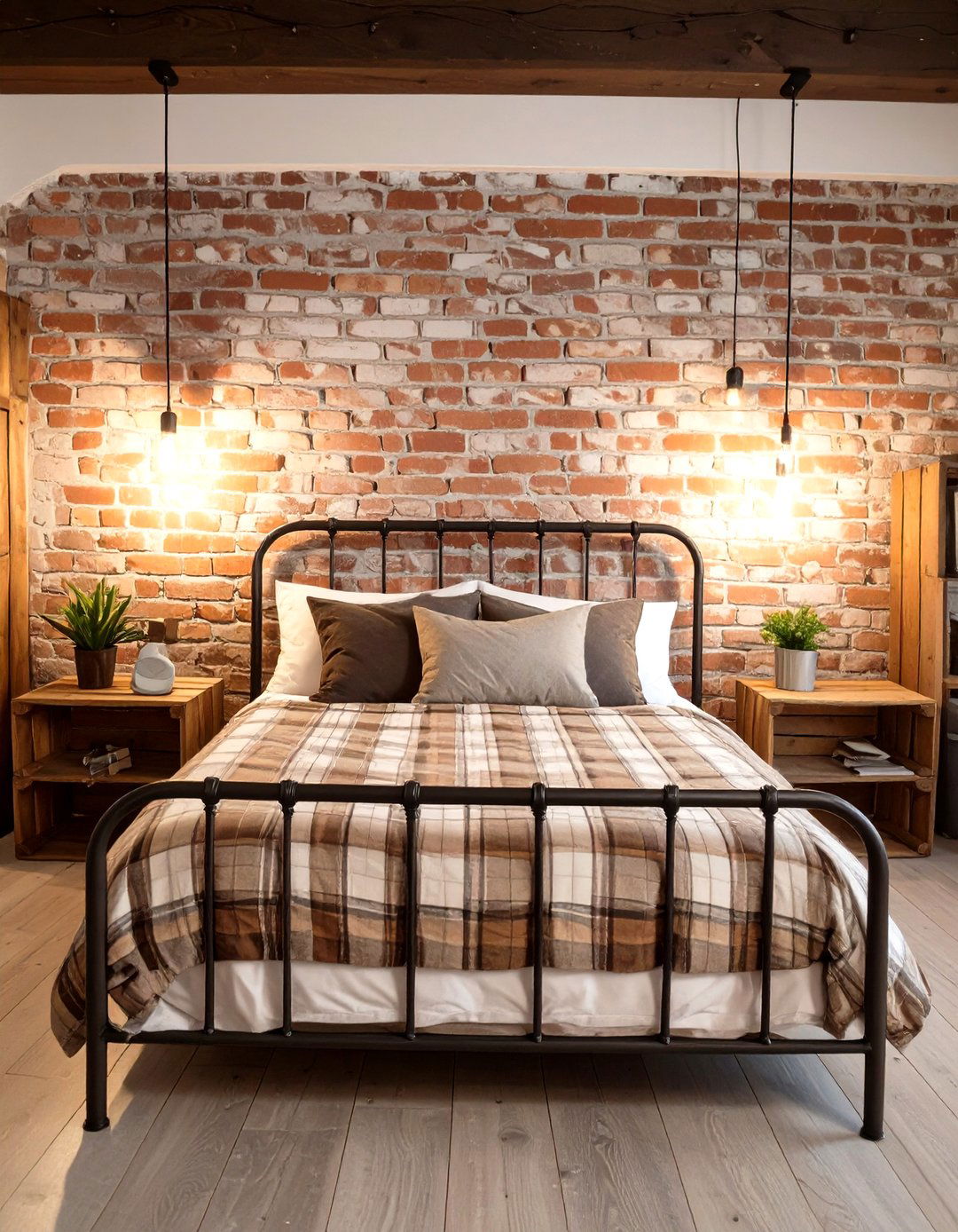 The Rustic Industrial Bedroom - 30 mens bedroom ideas on a budget