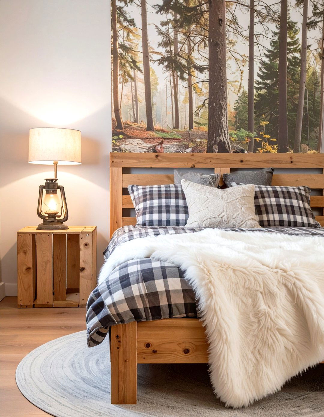 The Rustic Lodge Dorm Room - 30 boy dorm room ideas