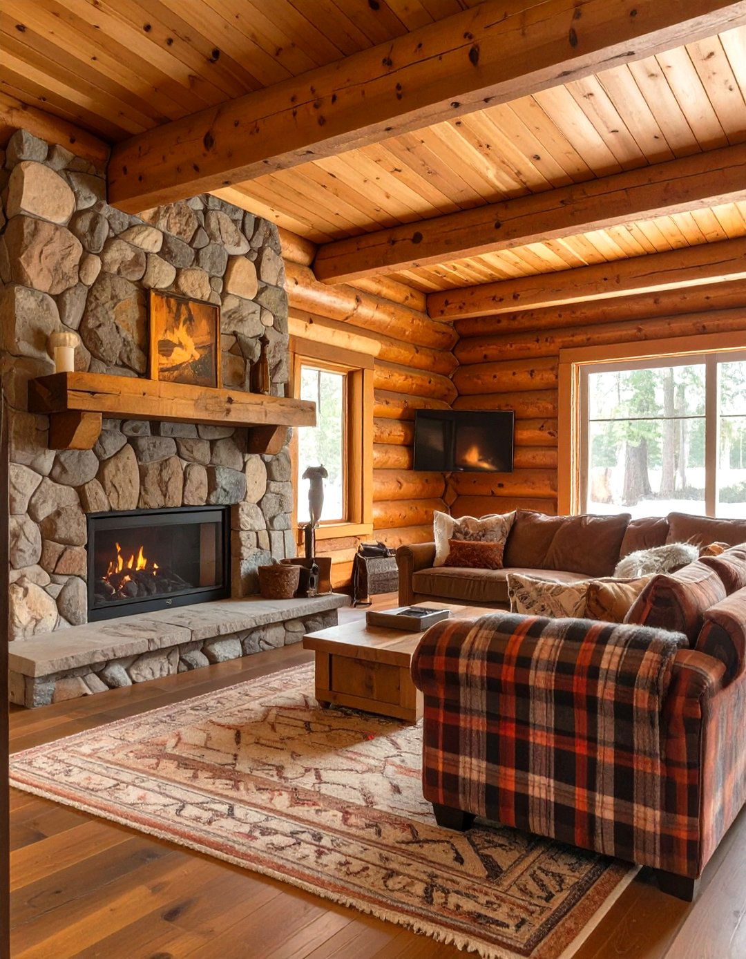 The Rustic Lodge Retreat - 30 garage hangout ideas