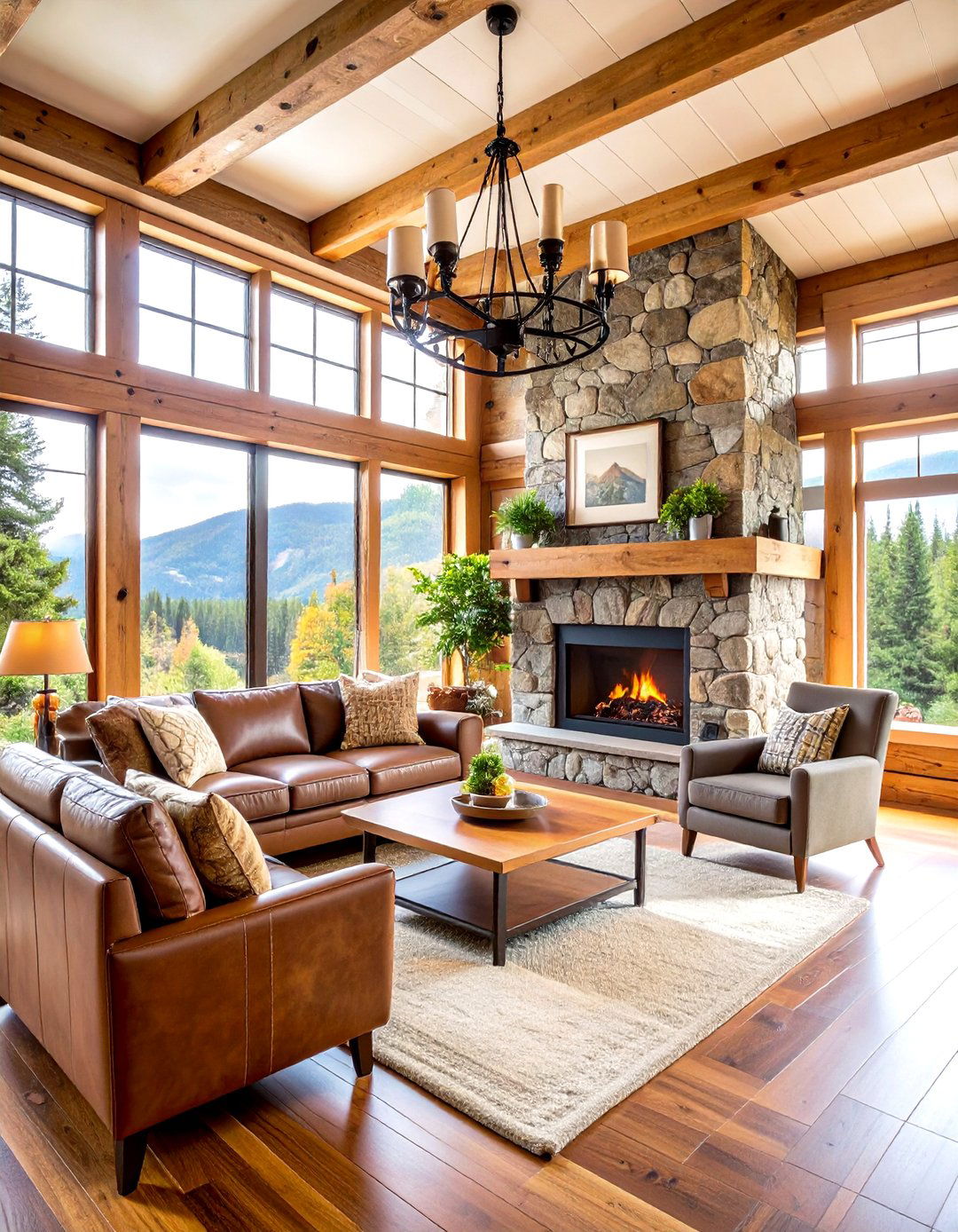 The Rustic Log Cabin Retreat - 30 little john home design ideas
