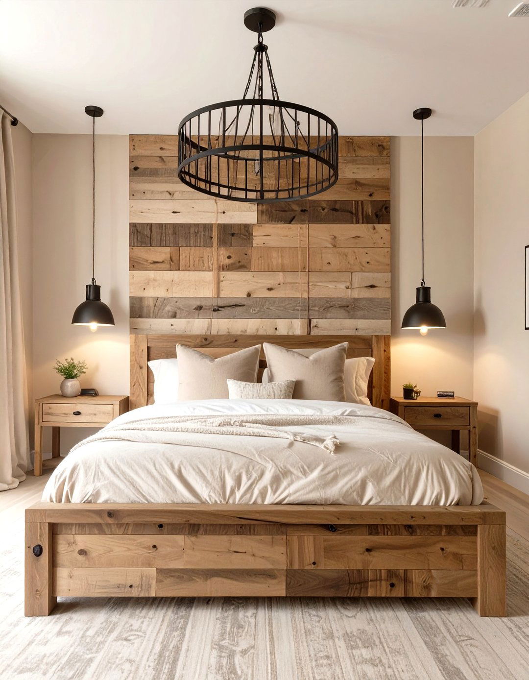 The Rustic Modern Beige Bedroom - 30 modern beige bedroom ideas