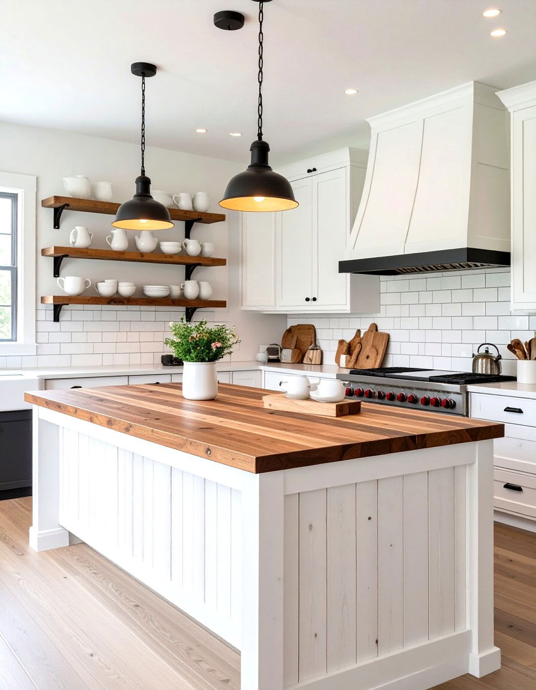 The Rustic Modern Farmhouse Kitchen Island - 30 modern kitchen island ideas