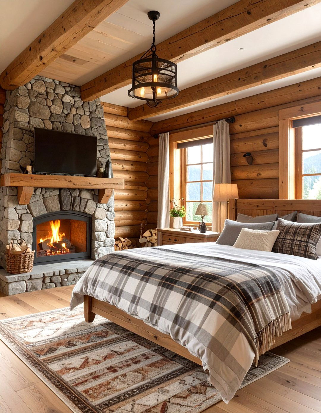 The Rustic Mountain Cabin Getaway - 30 fiverr interior design ideas