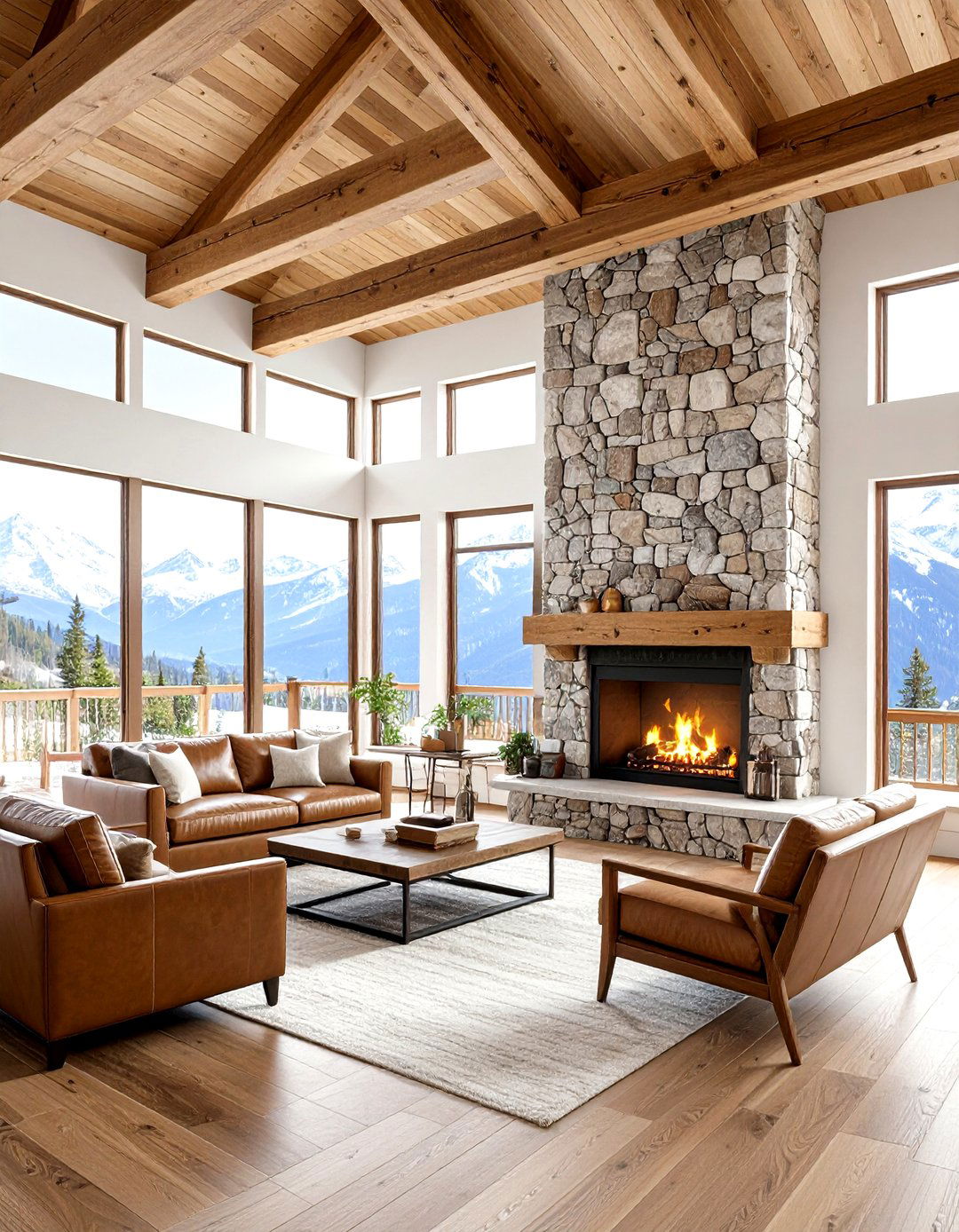 The Rustic Mountain Lodge D Design - 30 3d home design ideas