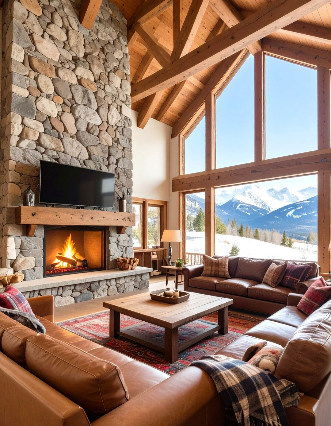 The Rustic Mountain Lodge Dream House - 30 dream house design ideas