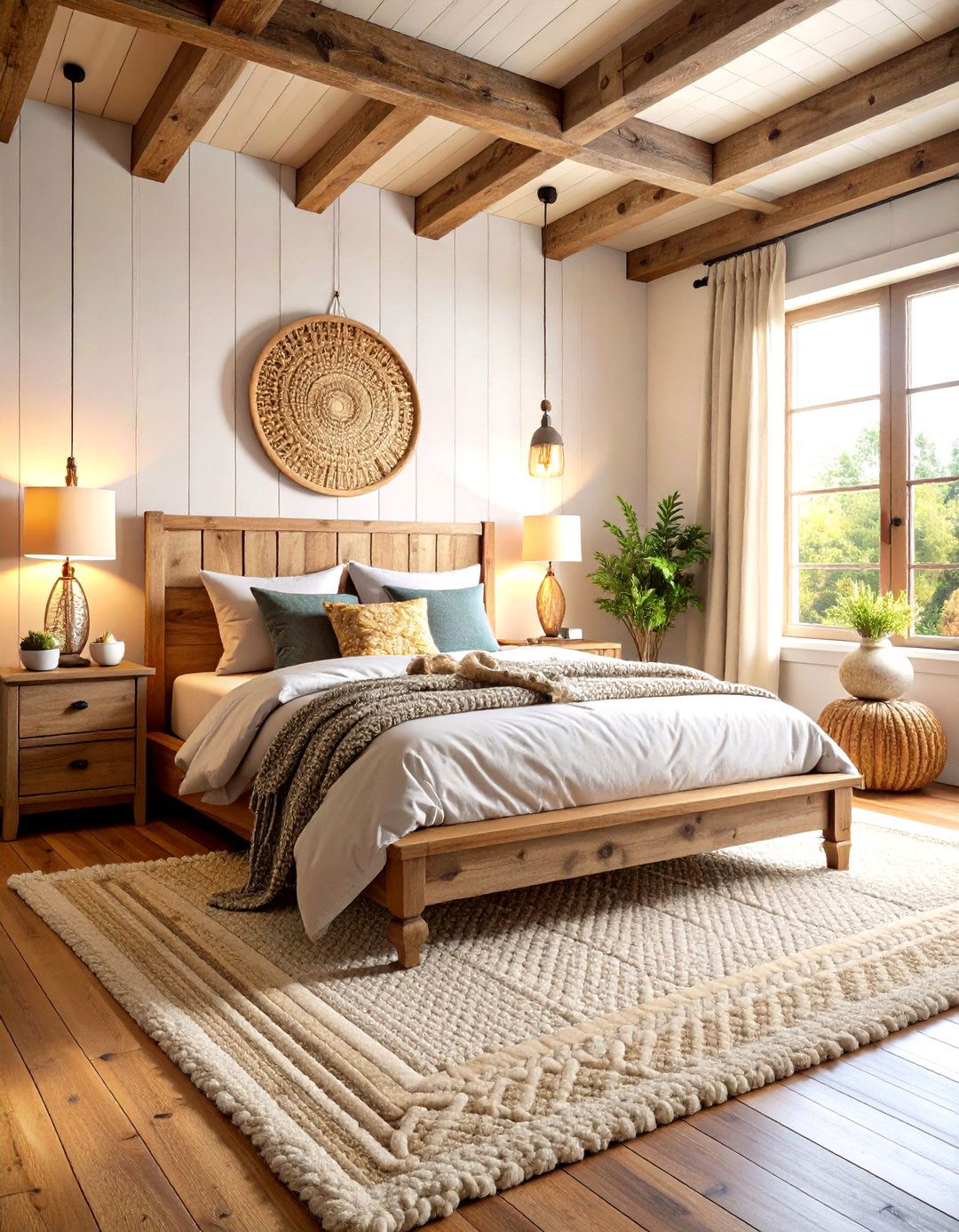 The Rustic Reclaimed Wood Bedroom - 30 earthy bedroom ideas