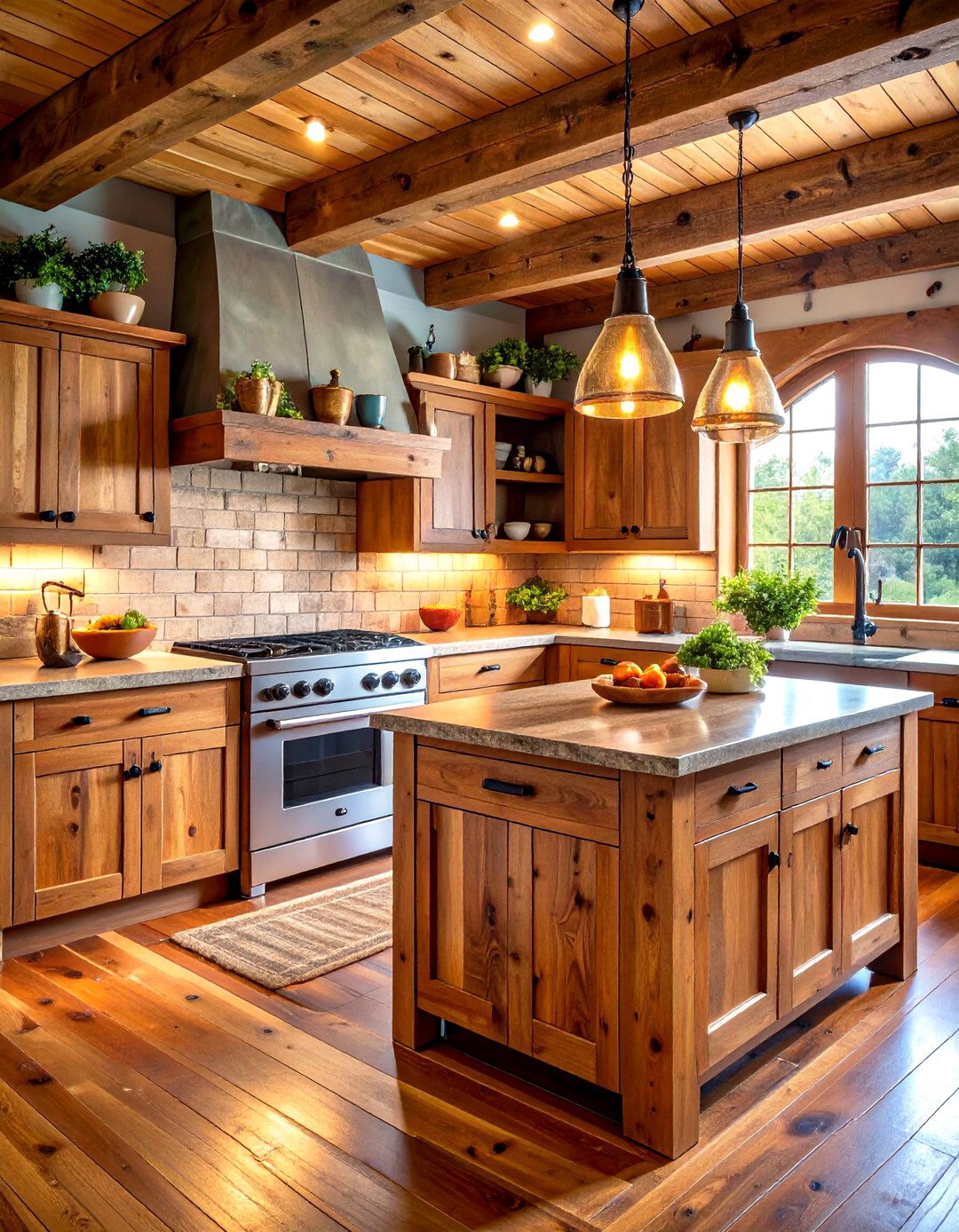 The Rustic Reclaimed Wood Kitchen - 30 kitchen cabinet design tool ideas