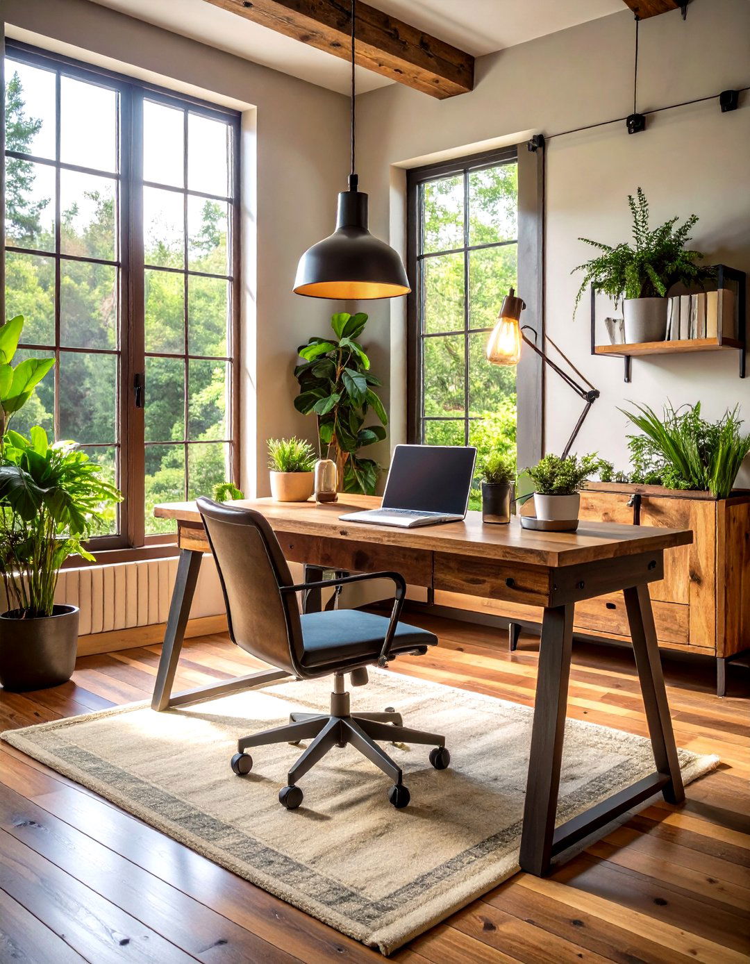 30 Living Room Office Ideas for a Productive Space - We Love Home Blog