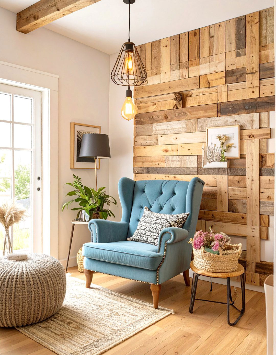 The Rustic Reclaimed Wood Retreat - 30 low budget small man cave ideas