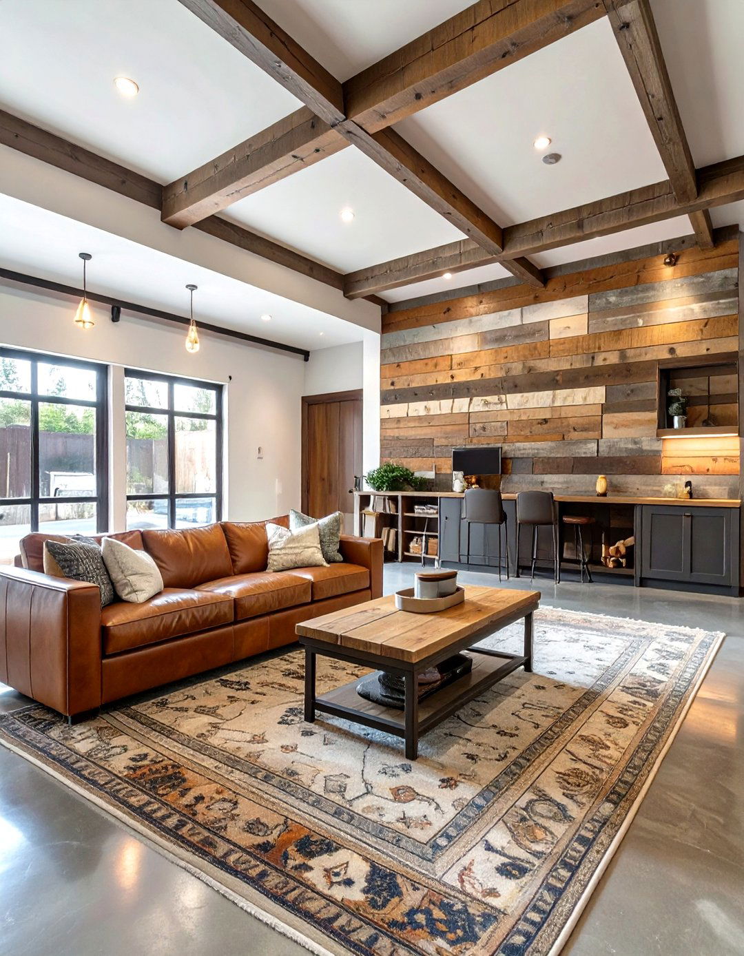 The Rustic Retreat Garage - 30 garage makeover ideas