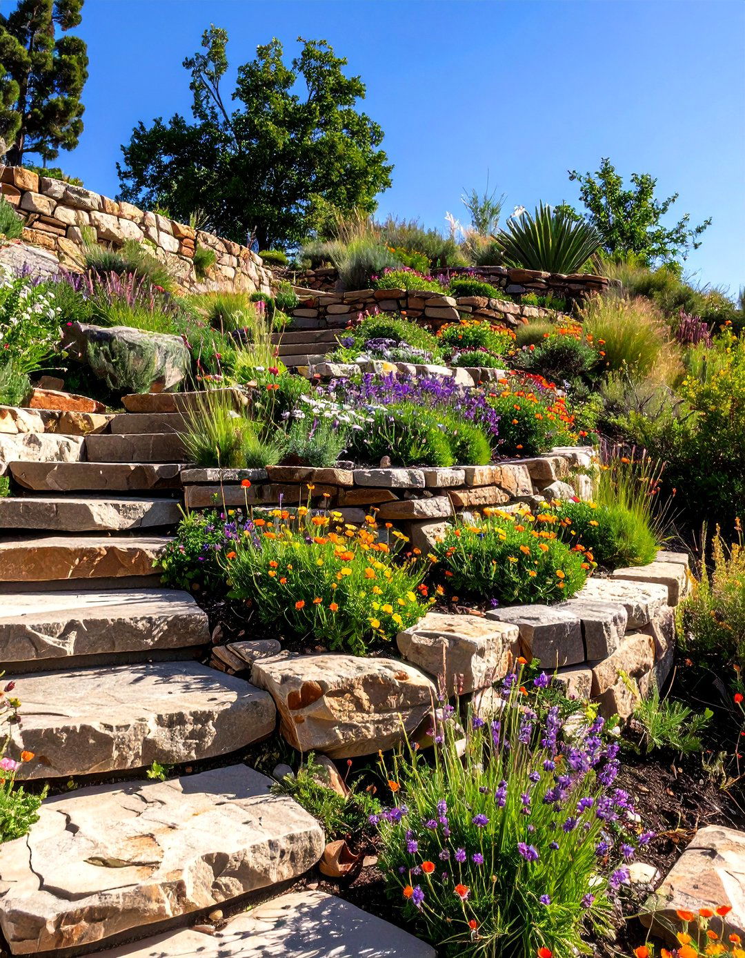 30 Hillside Landscaping Ideas on a Budget to Try Now - We Love Home Blog