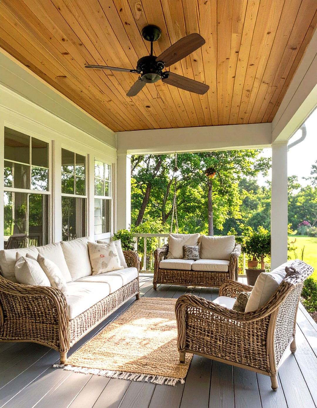 The Rustic Screened In Porch - 30 covered patio extension ideas