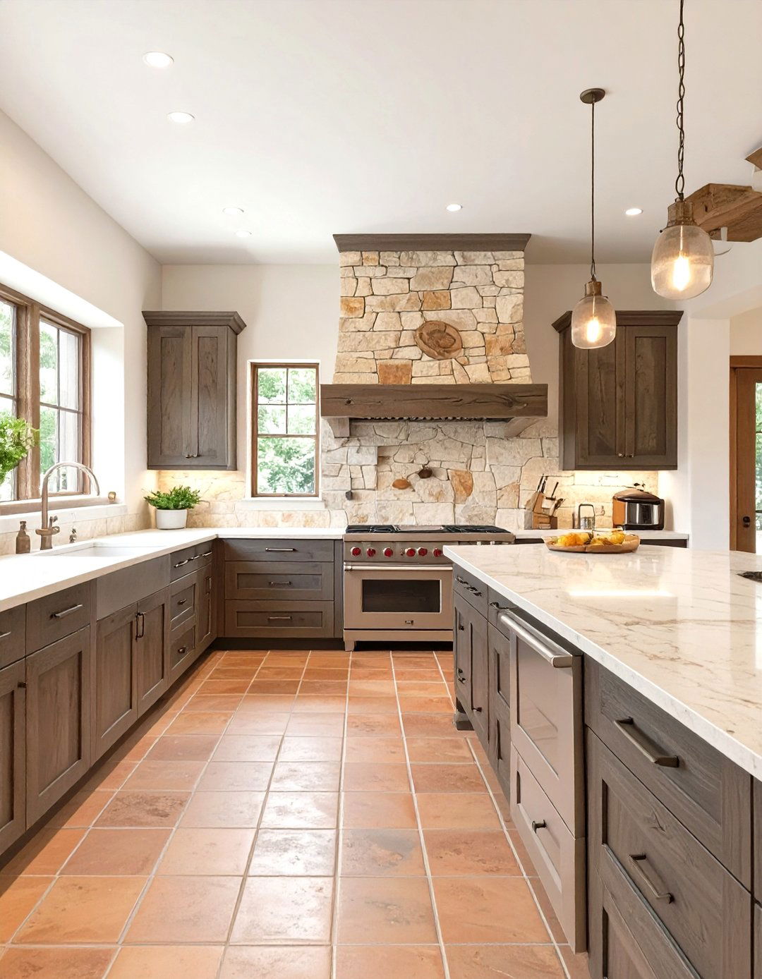 The Rustic Tuscan Kitchen - 30 custom kitchen design ideas