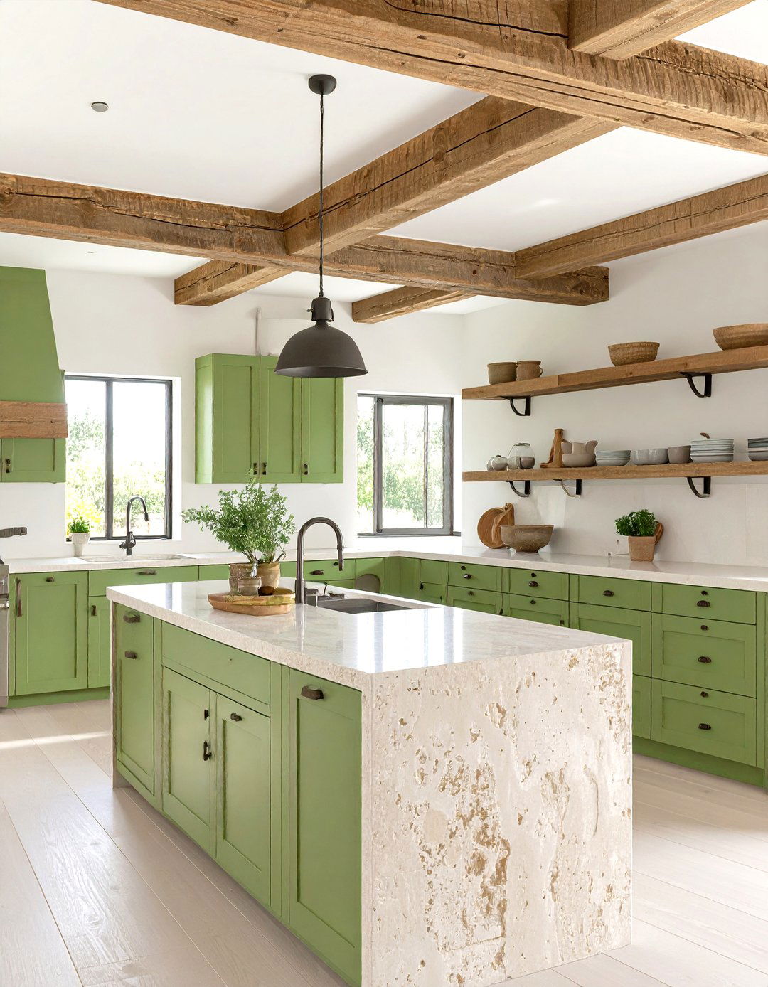 The Rustic Tuscan Kitchen - 30 modern mediterranean interior design ideas