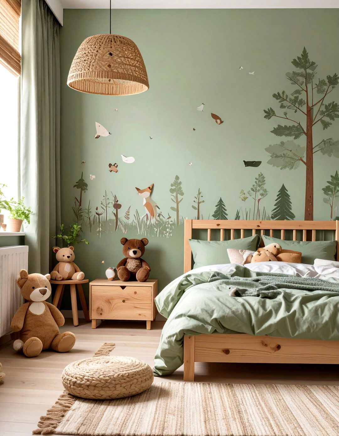 The Rustic Woodland Creature Bedroom - 30 boys bedroom paint ideas