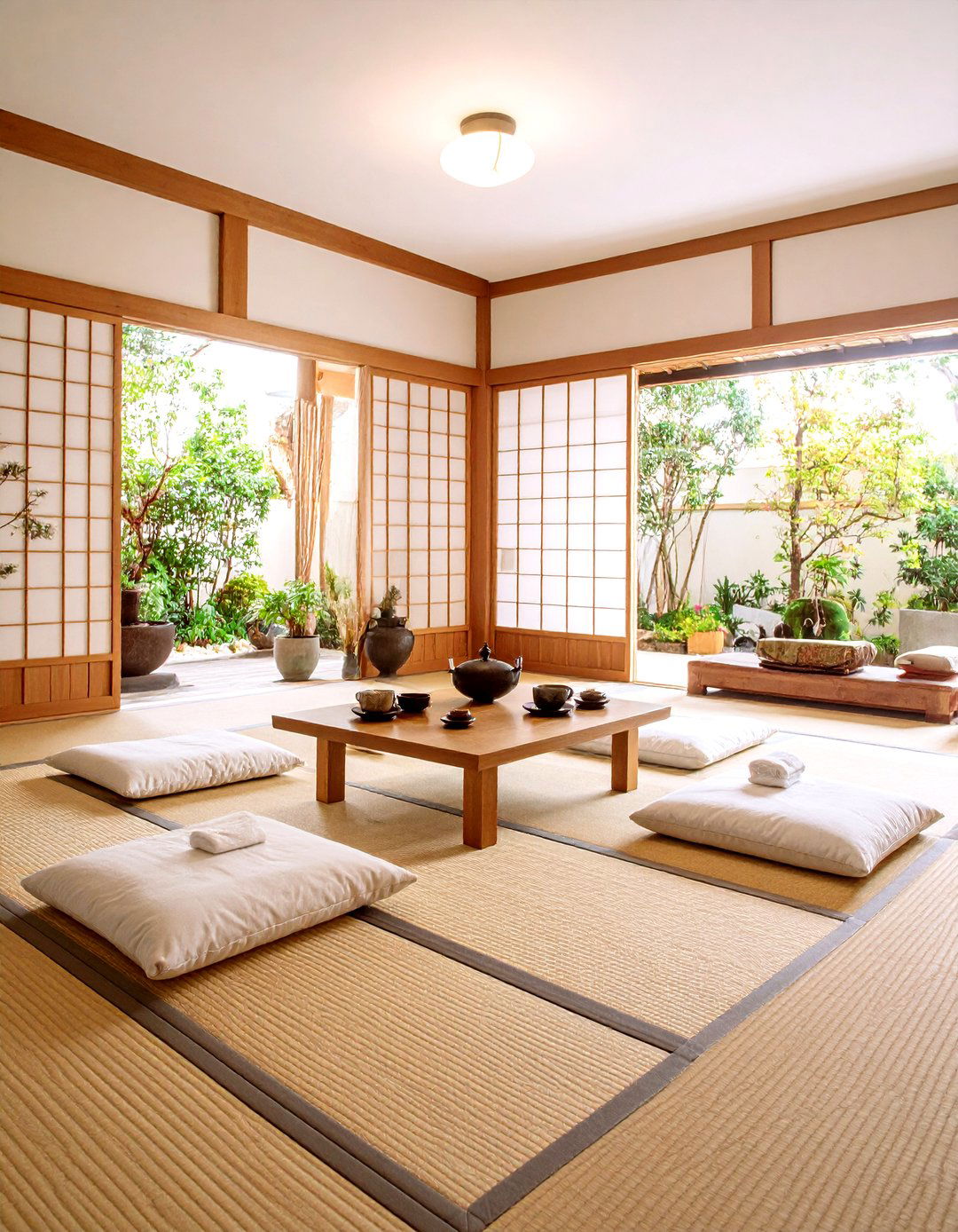 The Ryokan Inspired Guest Suite - 30 japanese interior design ideas