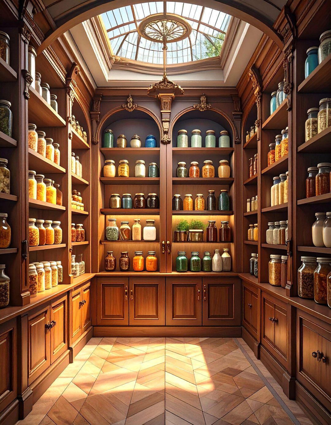 The Sacristy Inspired Pantry - 30 baroque interior design ideas