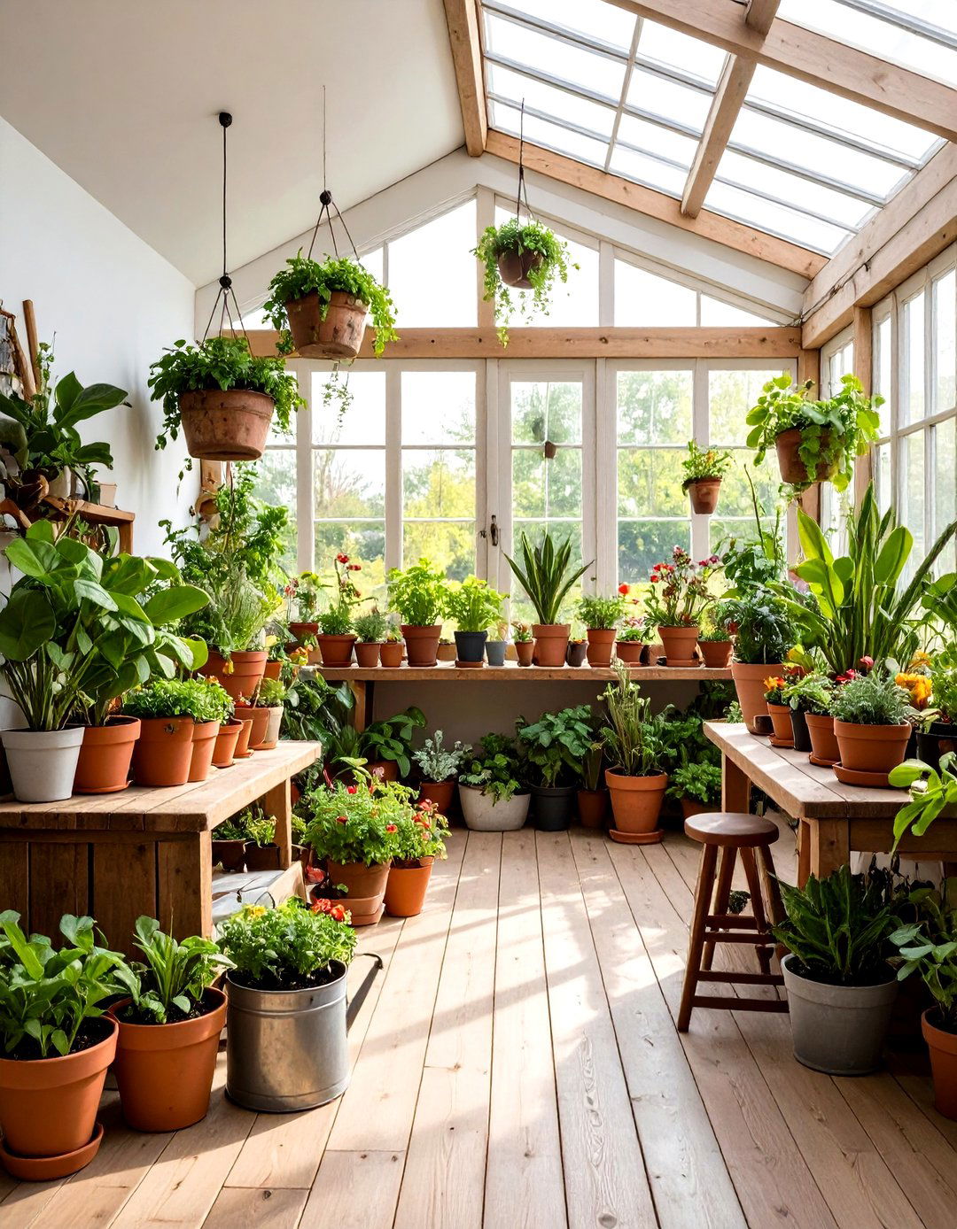 The Salvaged and Upcycled Garden - 30 indoor garden ideas
