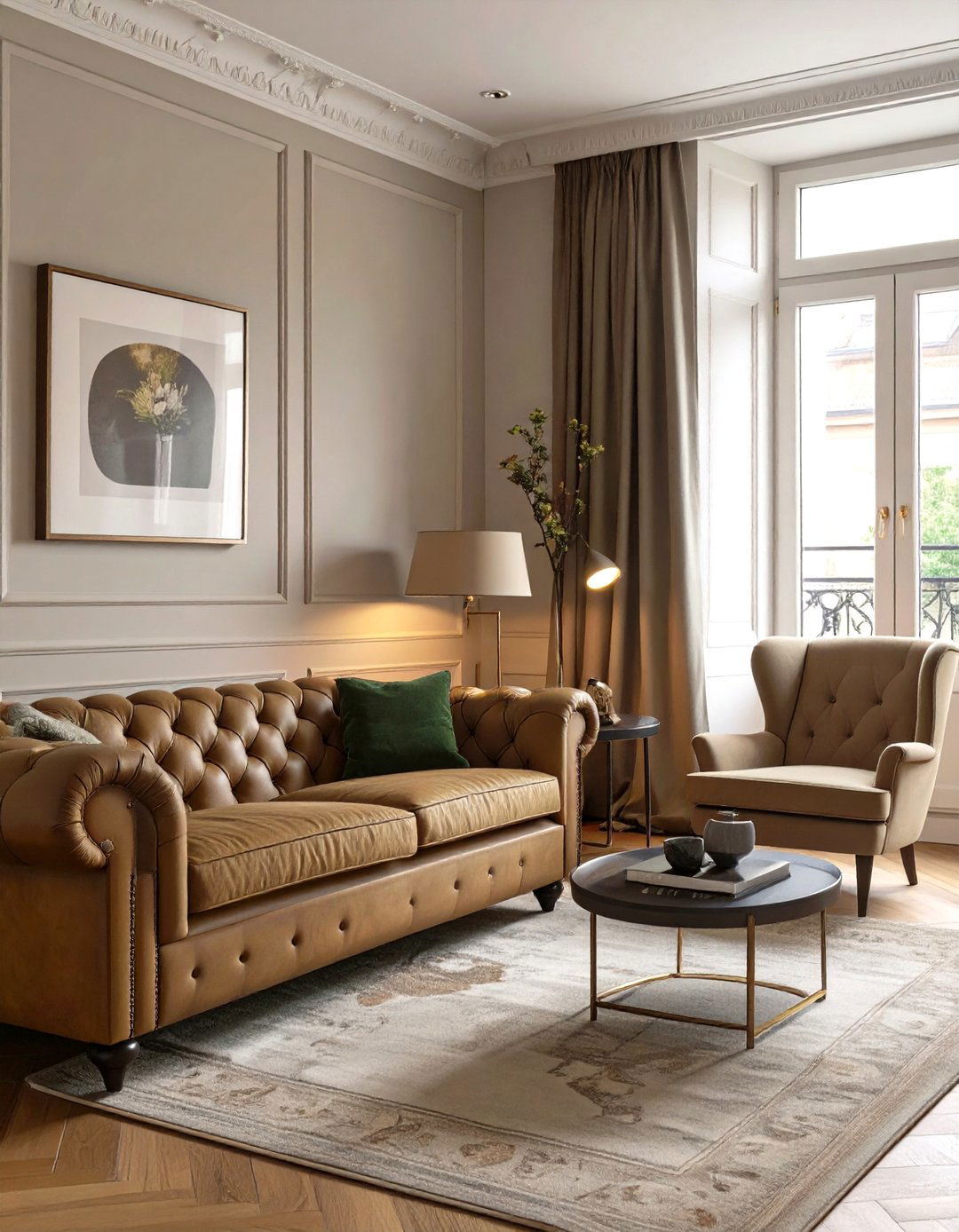 The Scaled Down Classics Living Room - 30 extra small apartment living room ideas
